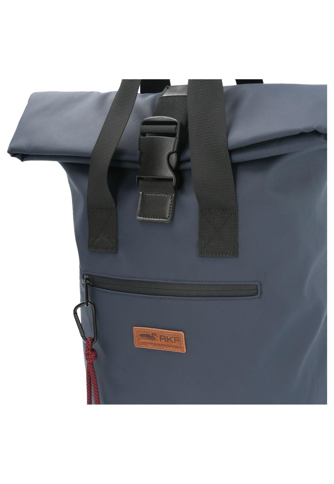 Mochila Fib Recicladas Unisex WR Wayne II Azul-5