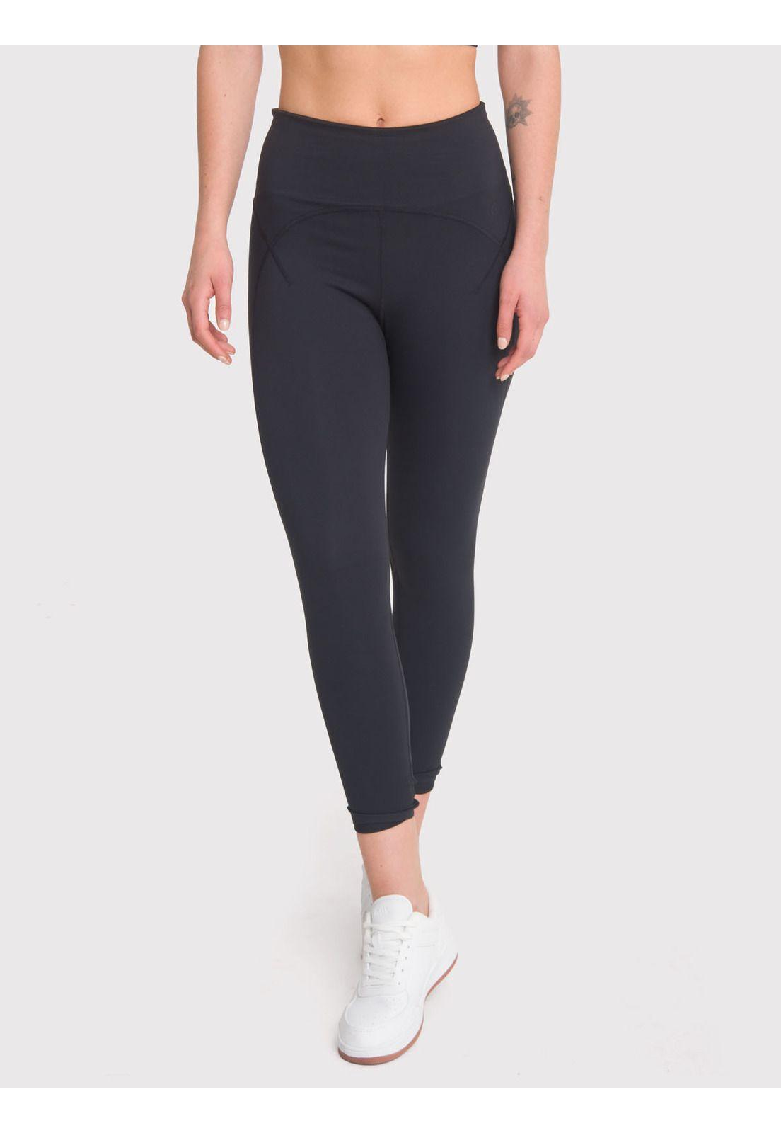 Calza deportiva 7/8 Mujer Ankle Helena Negra-3
