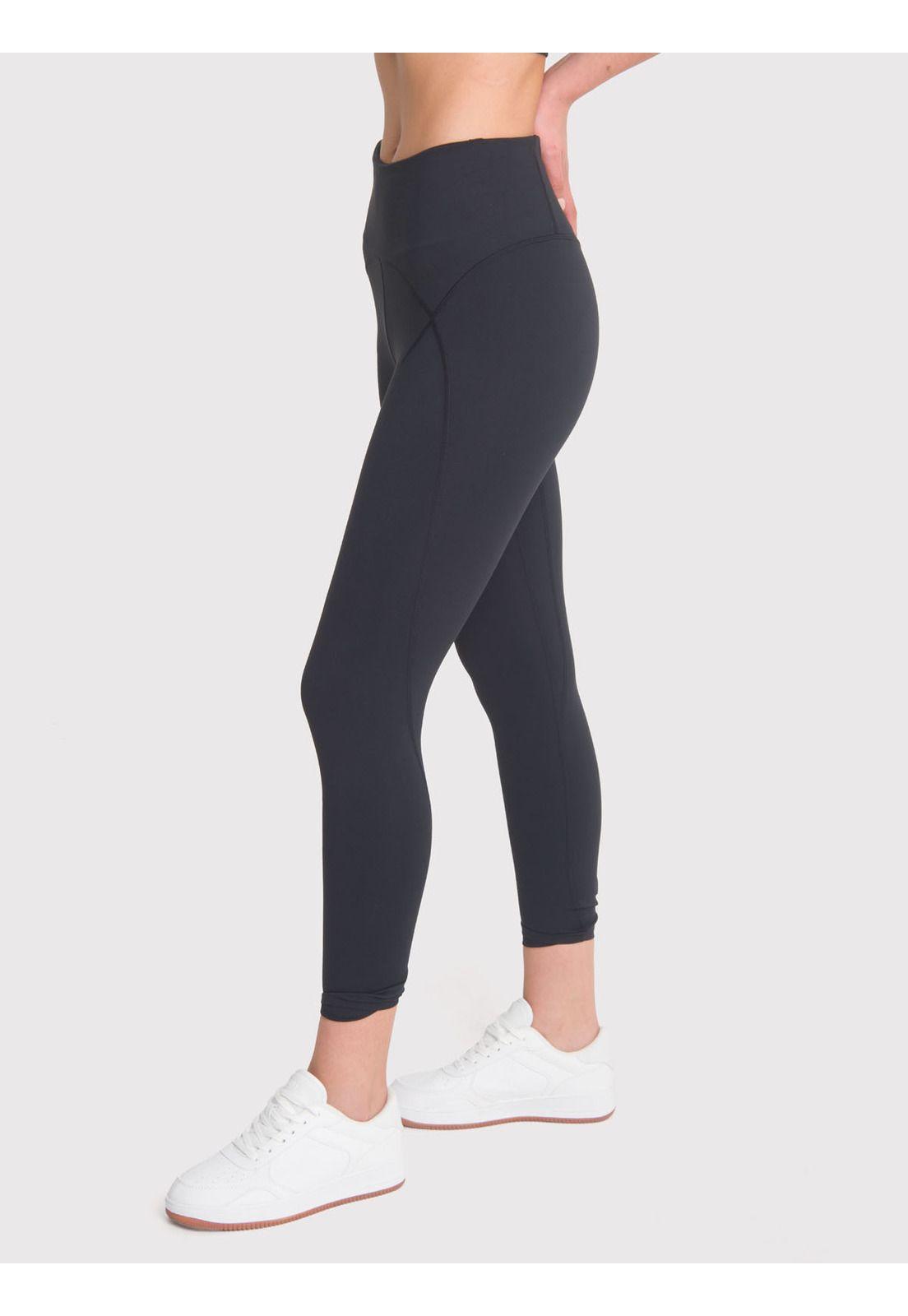 Calza deportiva 7/8 Mujer Ankle Helena Negra-4