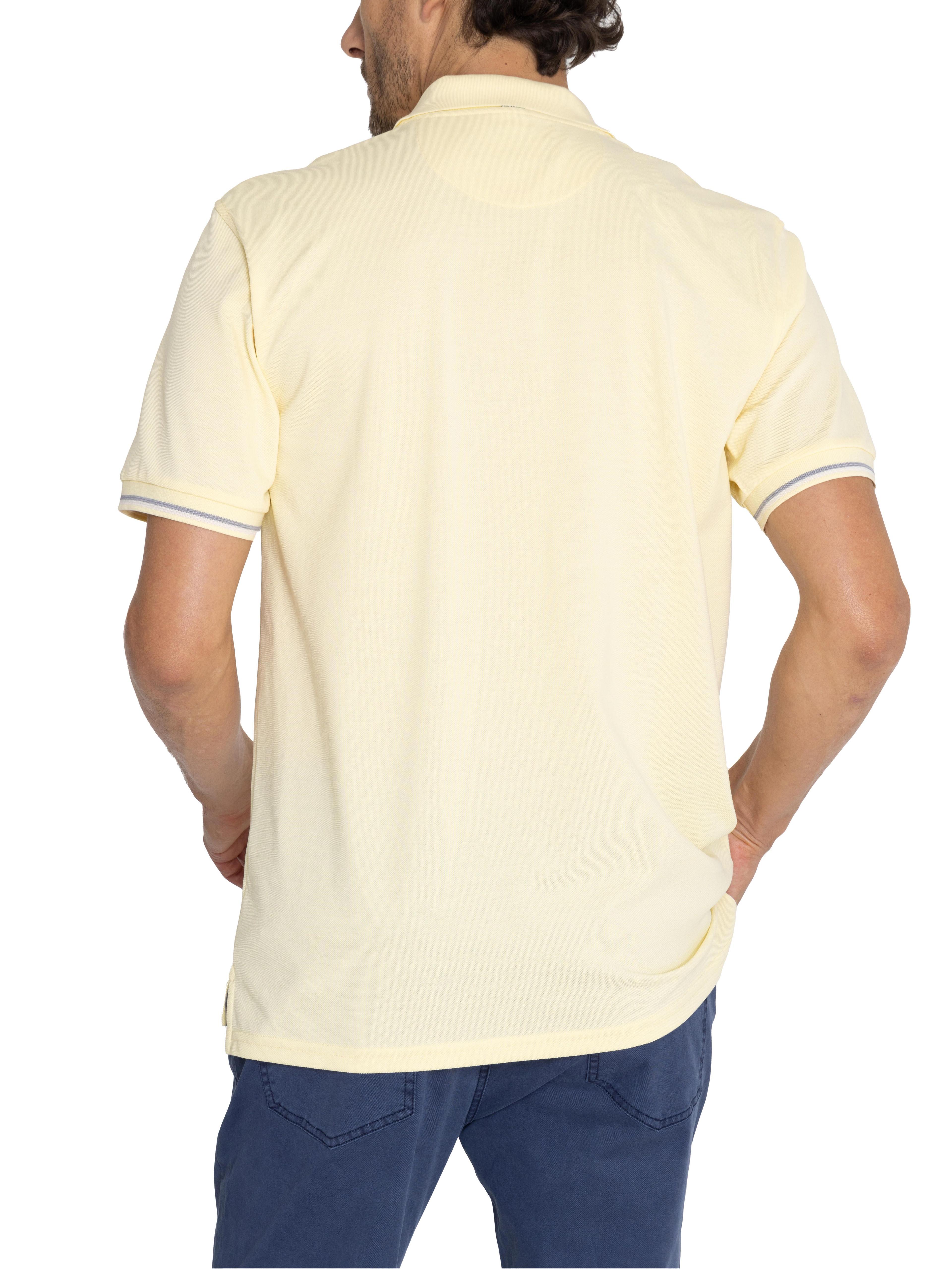 Polera Algodón Org Amarillo Mitchell Hombre -7