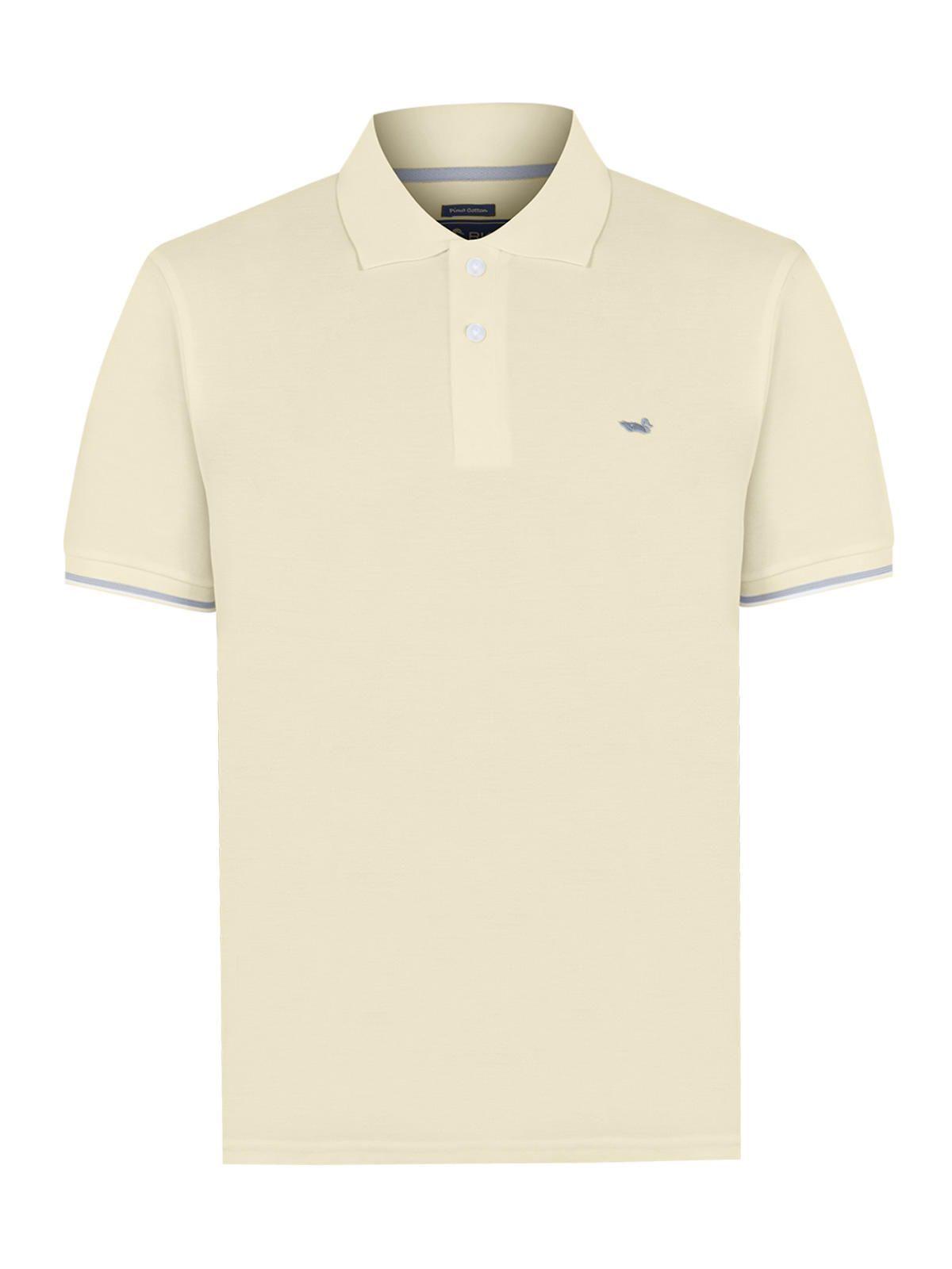 Polera Algodón Org Amarillo Mitchell Hombre -0
