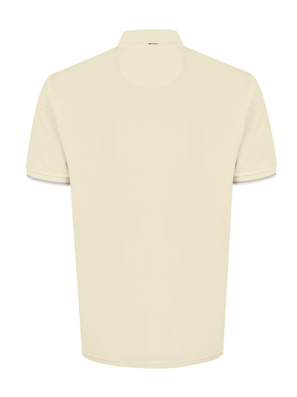 Polera Algodón Org Amarillo Mitchell Hombre -1