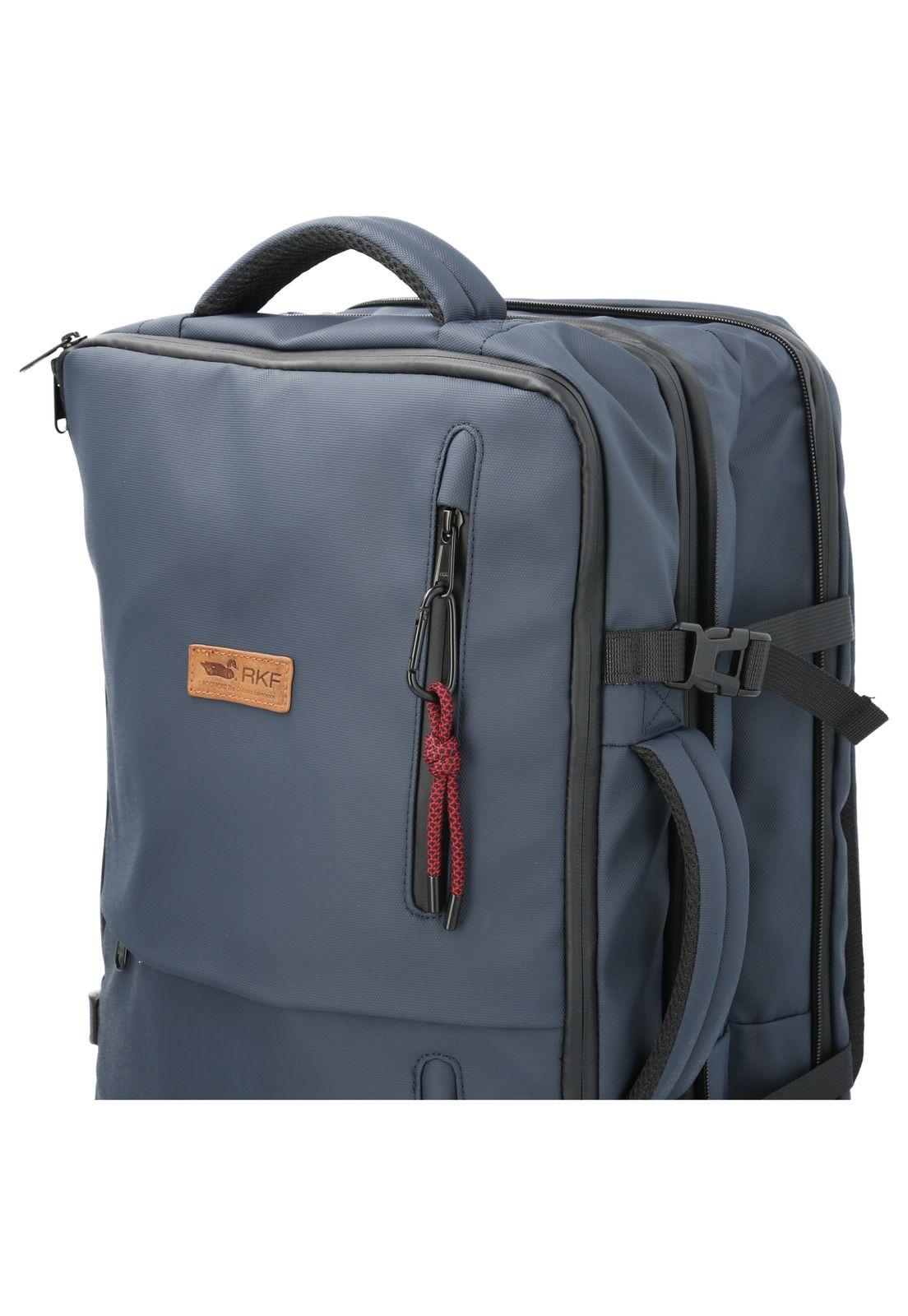 Mochila Fib Recicladas Unisex WR Grant II Azul-6