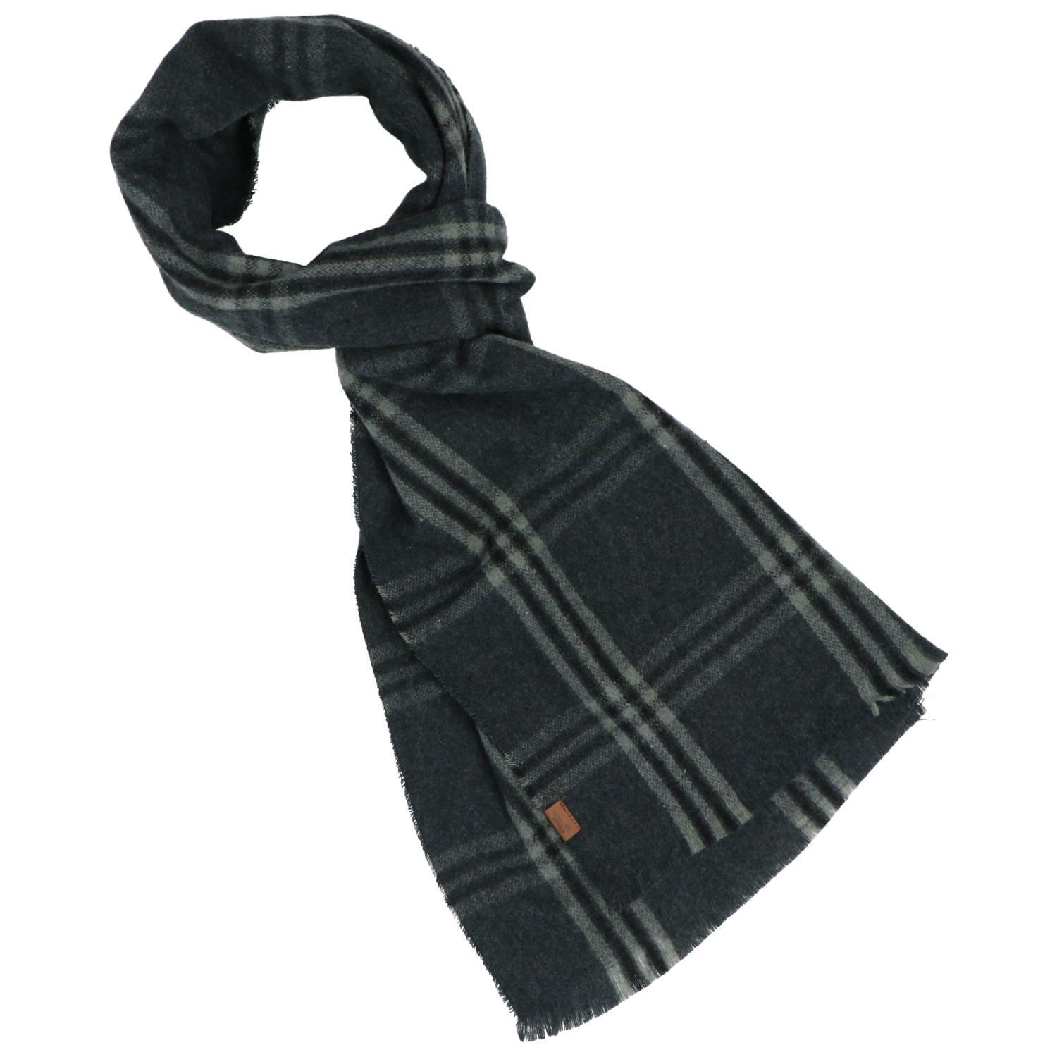 Bufanda Fibras Recicladas Hombre Scott Gris-2