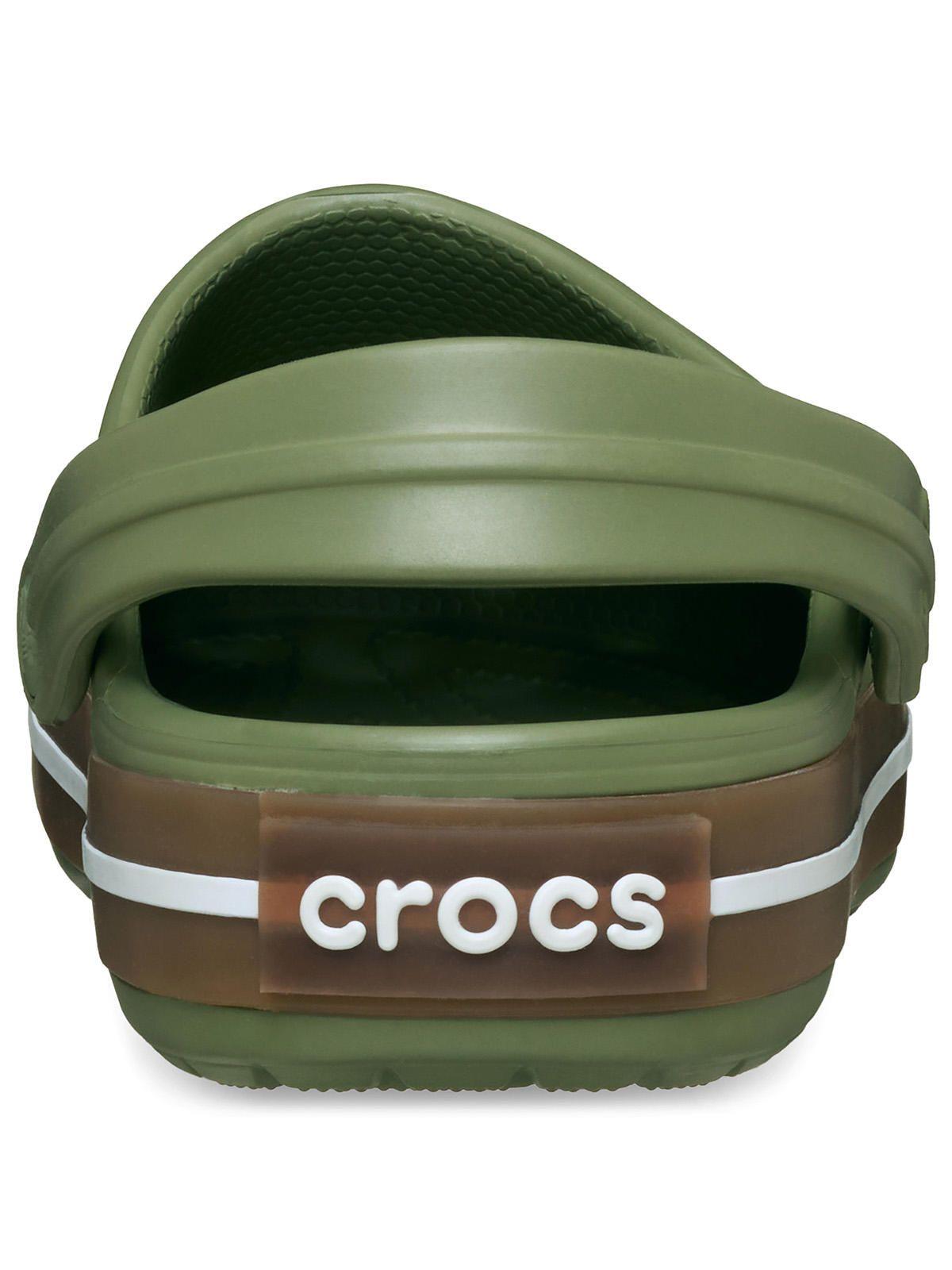 Zueco Unisex Crocband Gum Clog Verde-4