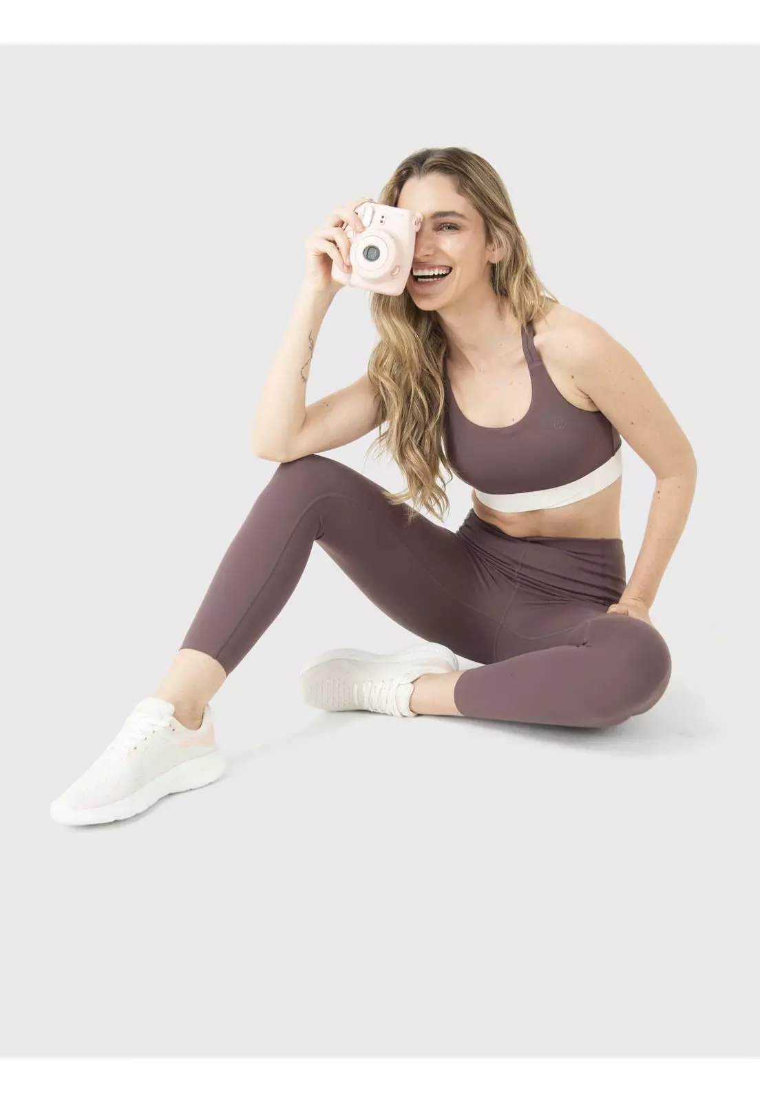 Peto Deportivo Mujer Low Support Café-1
