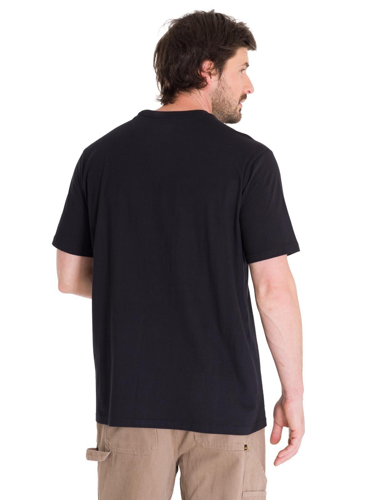 Polera Casual Everyday Workwear Hombre Negra-3