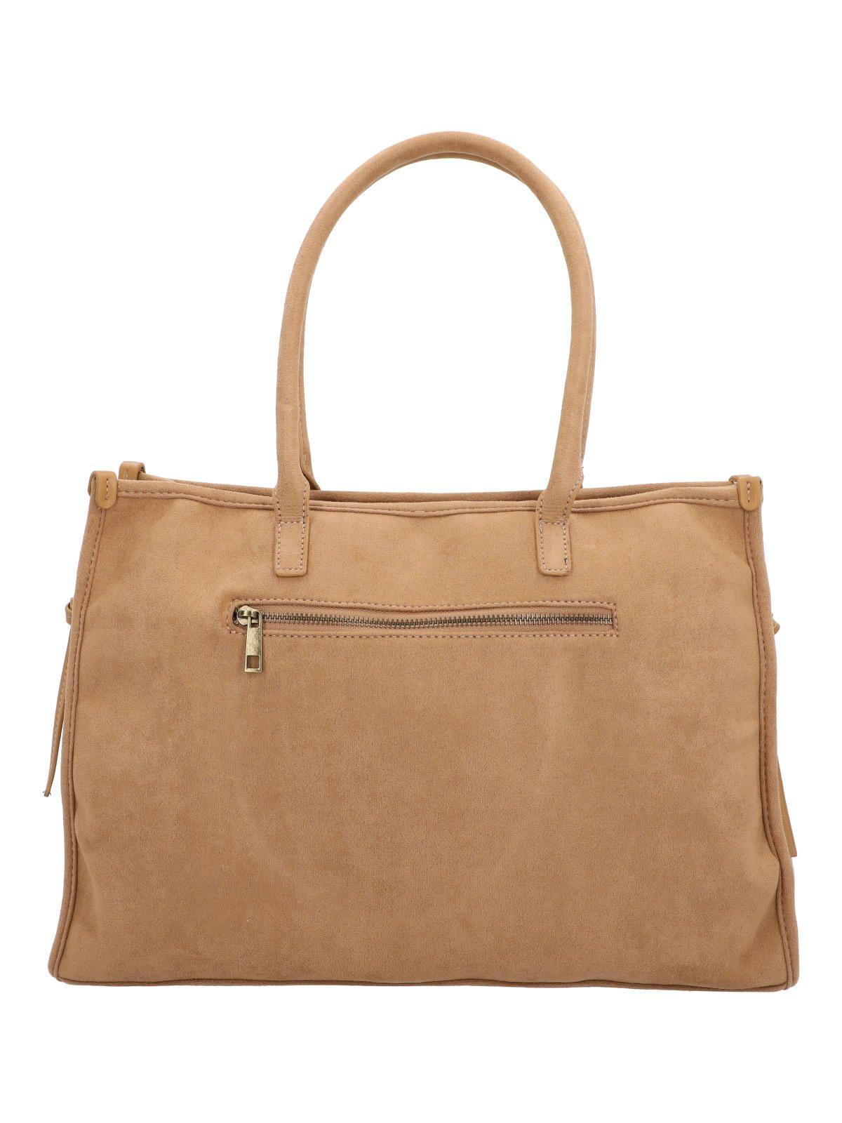 Cartera Mujer Nina Tote Beige/Crudo-3