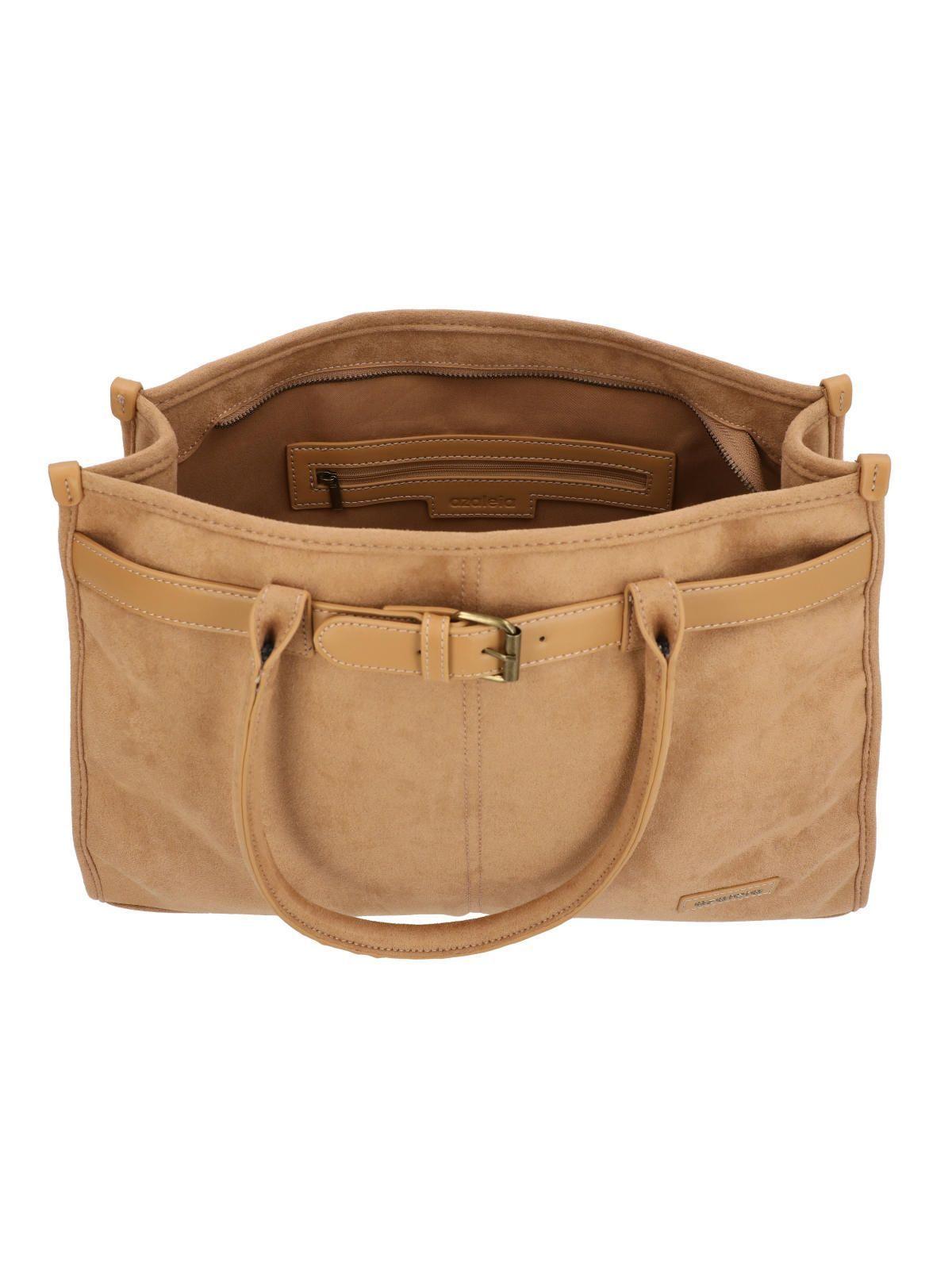 Cartera Mujer Nina Tote Beige/Crudo-4