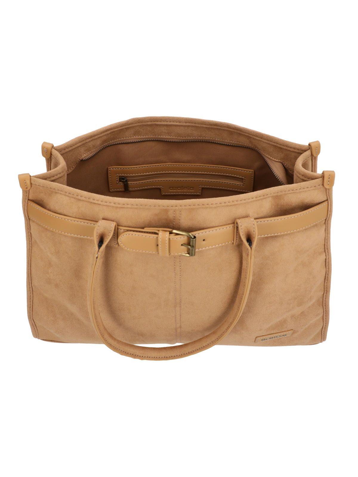 Cartera Mujer Nina Tote Beige/Crudo-4