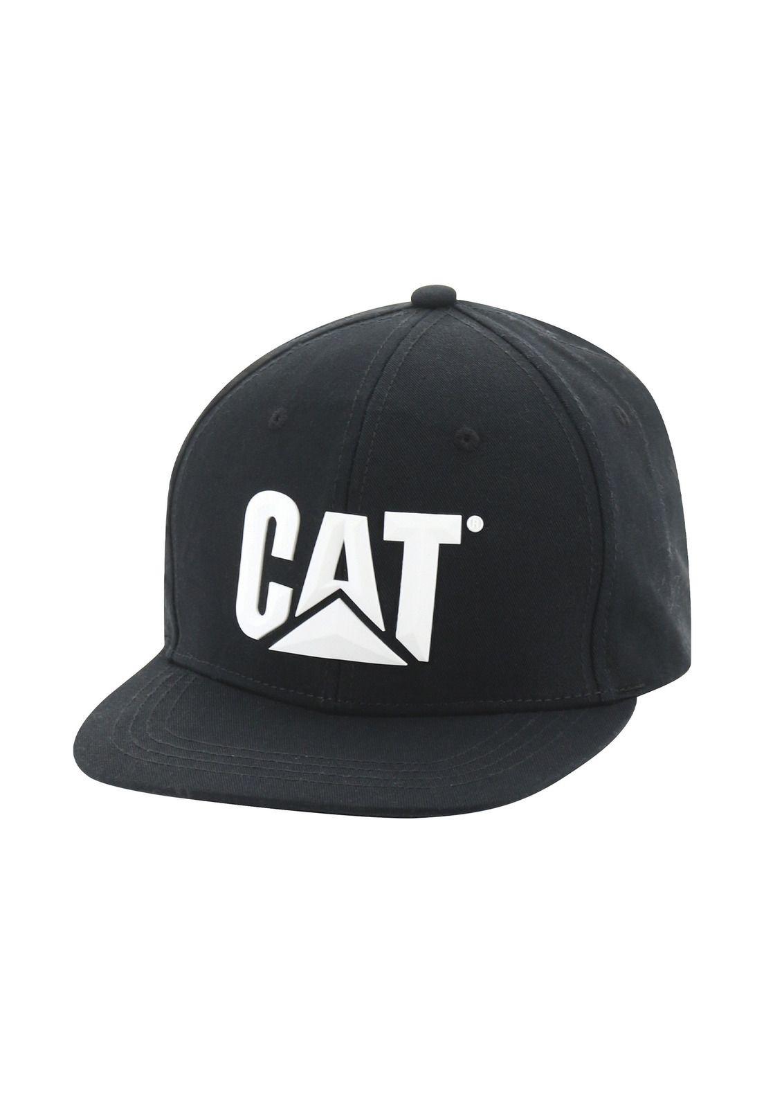 Jockey Hombre Logo Flatbrim Hat Negro-0