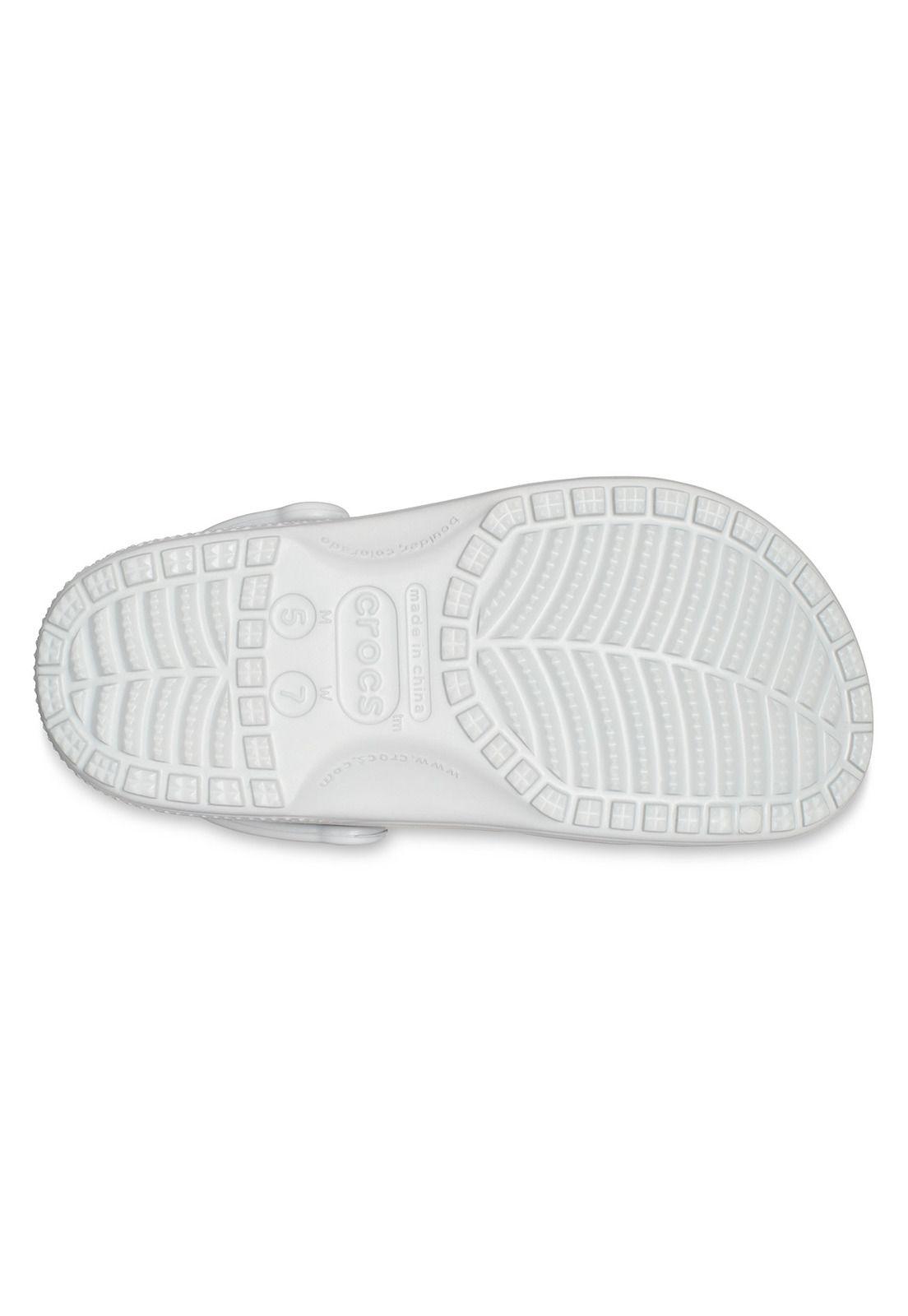 Zueco Crocs Mujer Classic Clog Gris-5