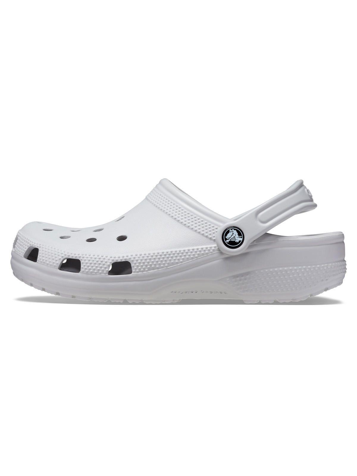 Zueco Crocs Mujer Classic Clog Gris-1