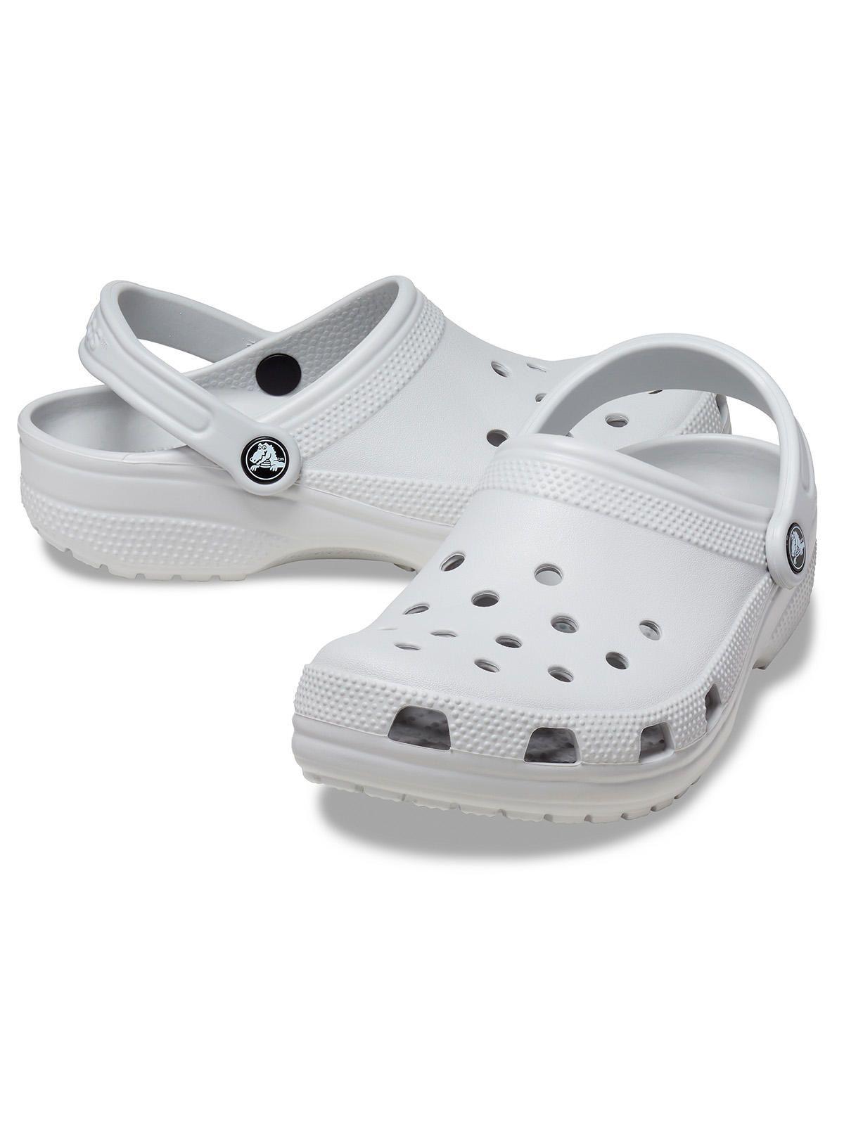Zueco Crocs Mujer Classic Clog Gris-3