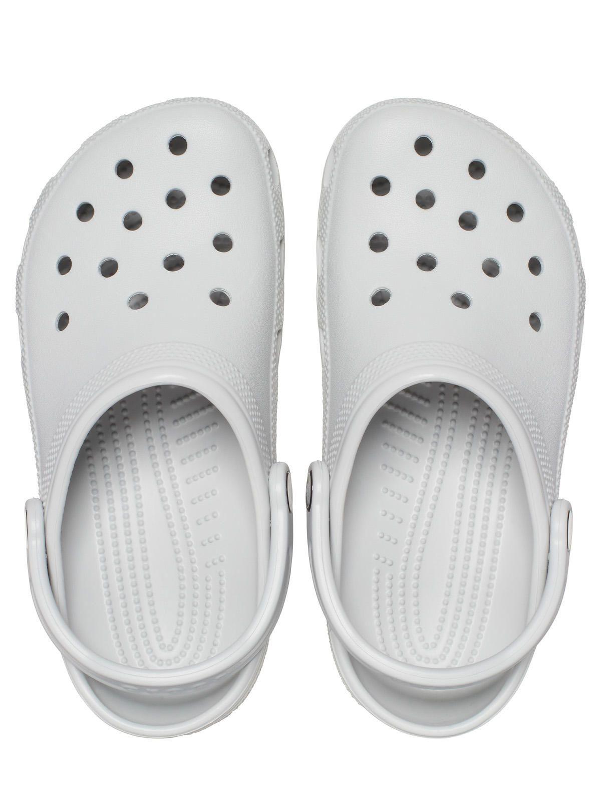 Zueco Crocs Mujer Classic Clog Gris-4