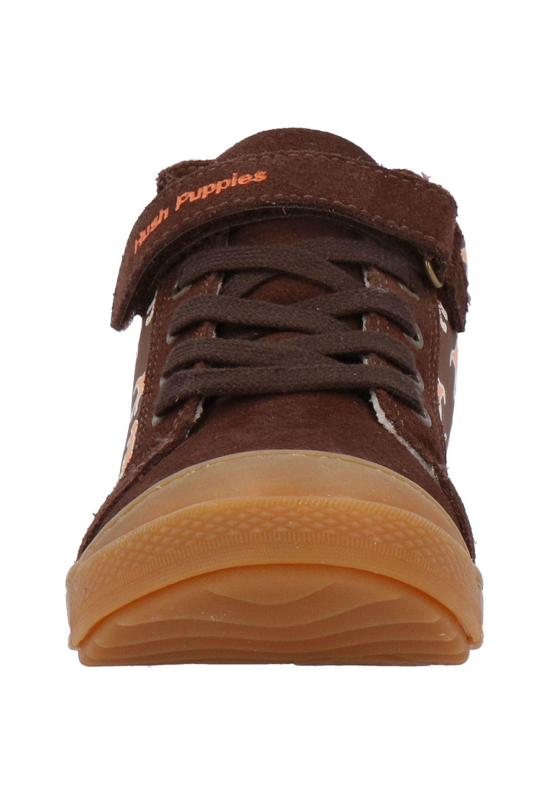 Zapatilla  Niño Aquiles Café-2