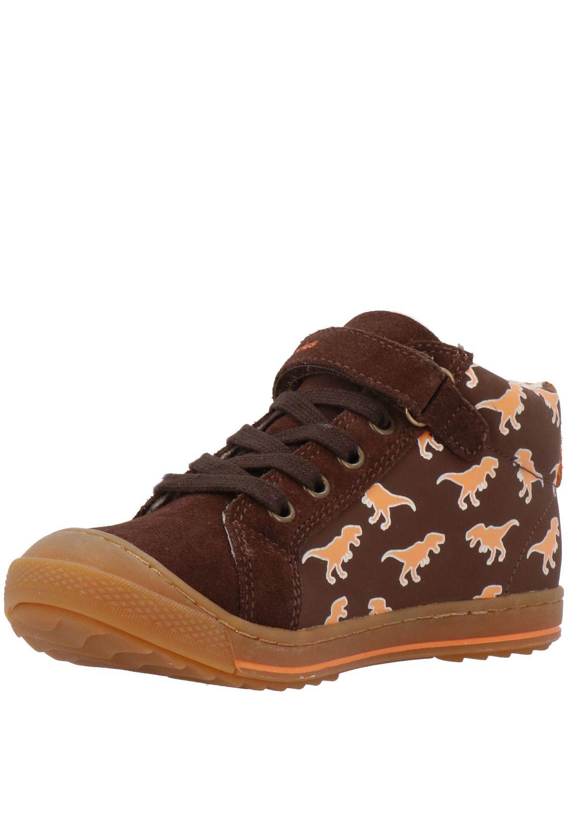 Zapatilla  Niño Aquiles Café-3