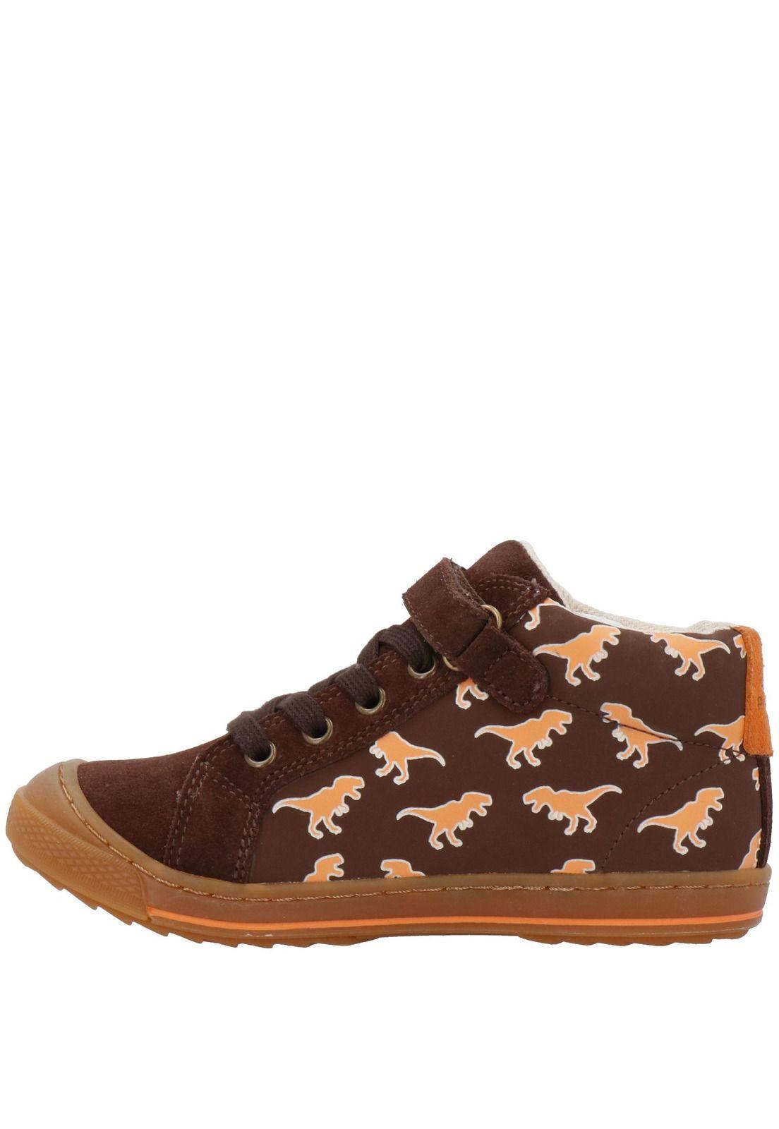 Zapatilla  Niño Aquiles Café-4