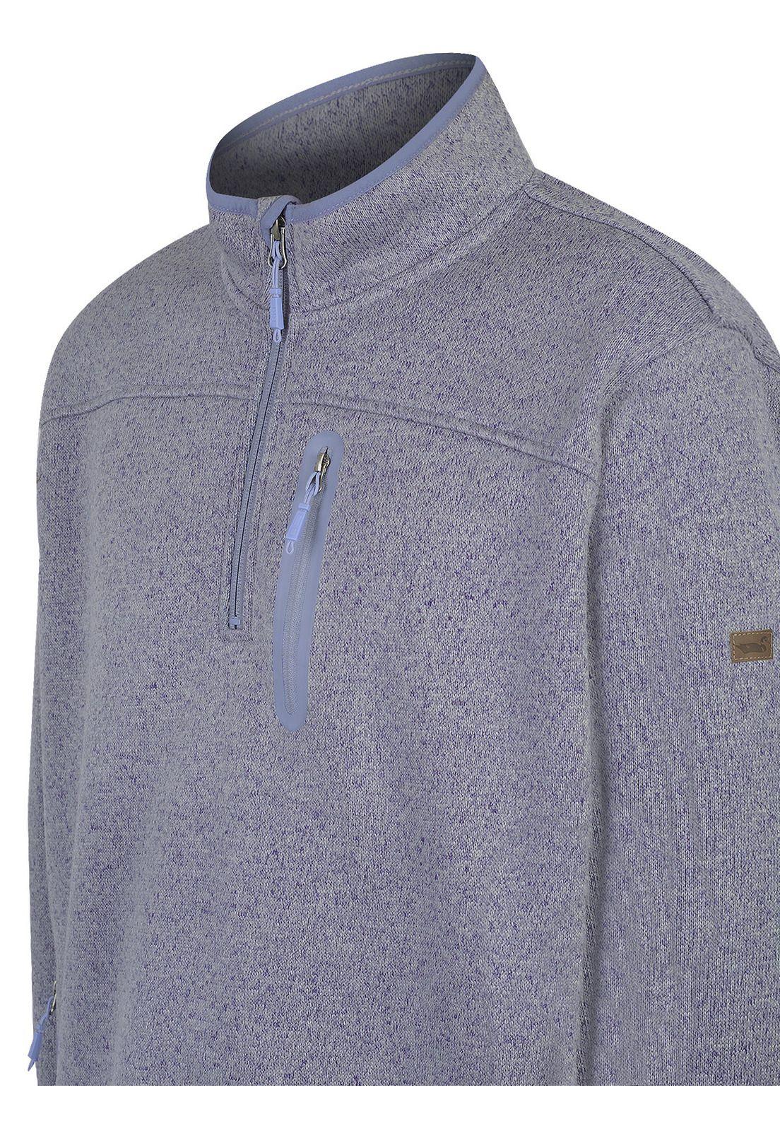 Polar Fibras Recicladas Hombre Arizhalf Azul-3