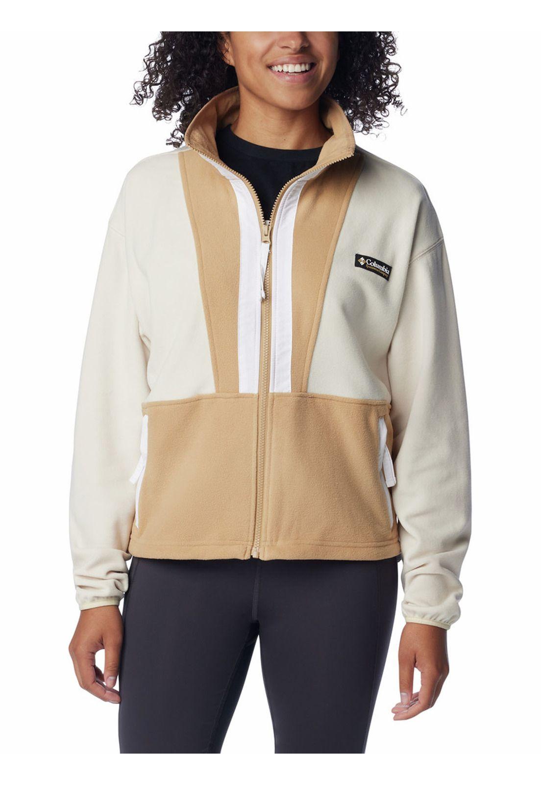 Polar Mujer Back Bowl Fleece Blanco-0