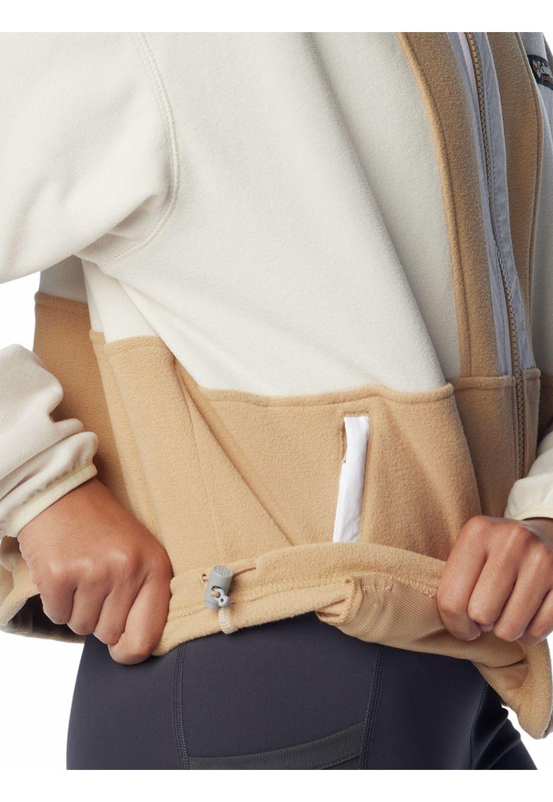 Polar Mujer Back Bowl Fleece Blanco-5