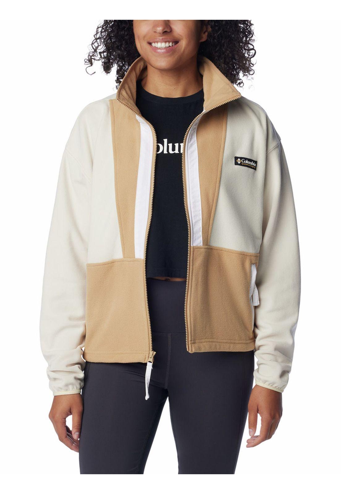 Polar Mujer Back Bowl Fleece Blanco-6