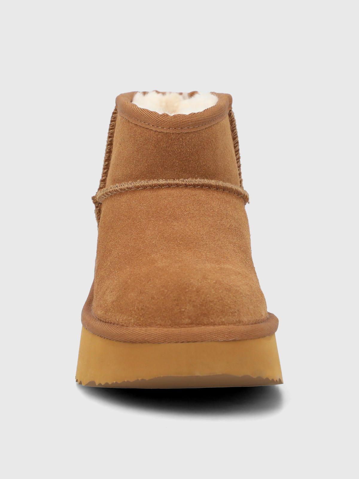 Botin Cuero Mujer Erla Café-3