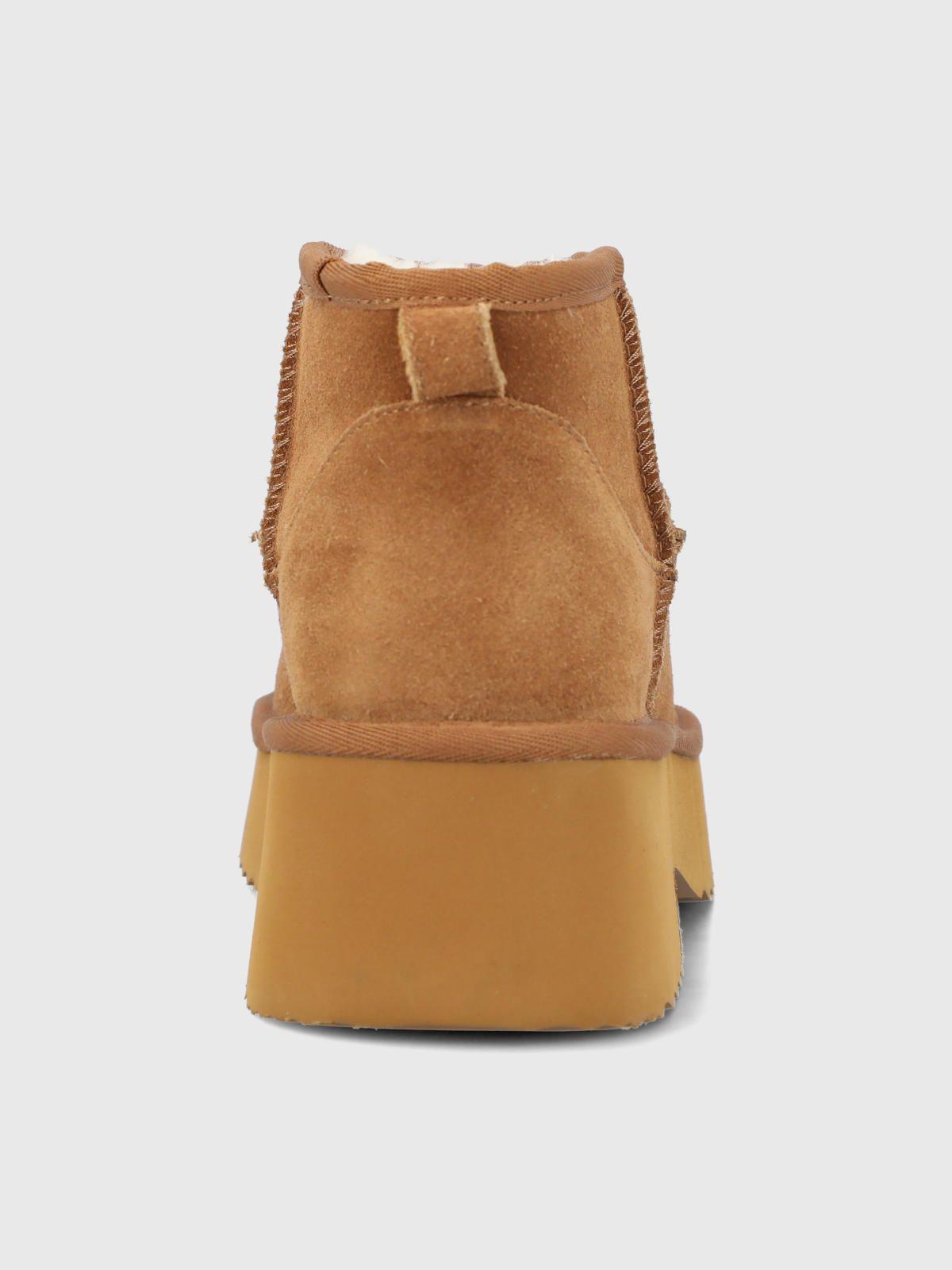 Botin Cuero Mujer Erla Café-6