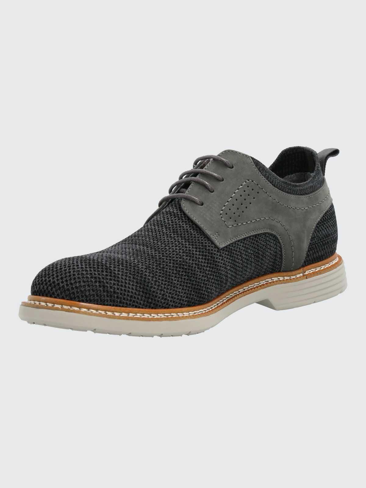 Zapato Elgin Hombre Gris-4