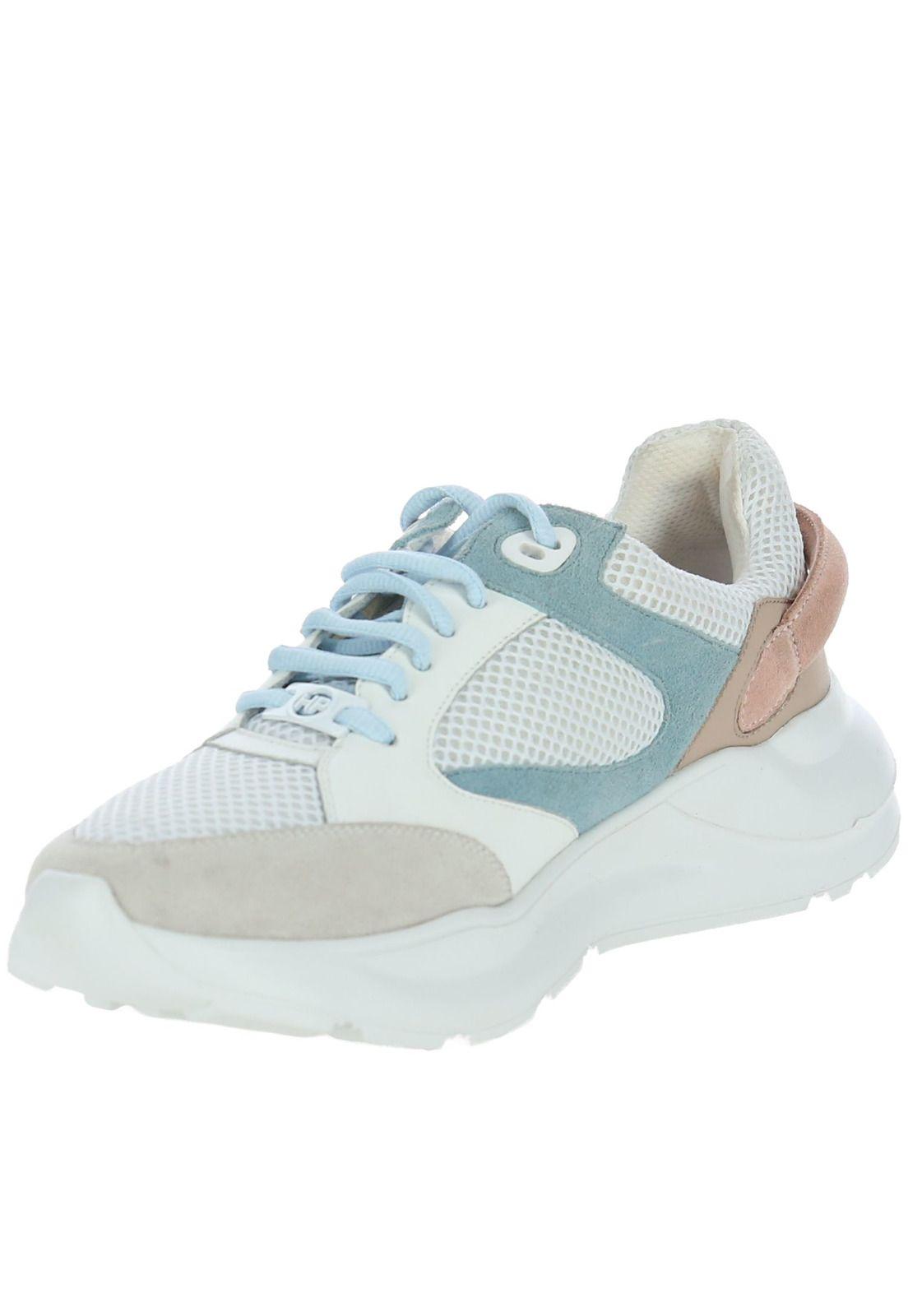 Zapatilla Cuero Ftk19Q2M2 Azul-3