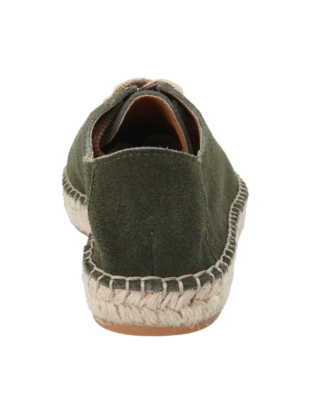 Zapatilla Cuero Mujer Fontaine Verde-6