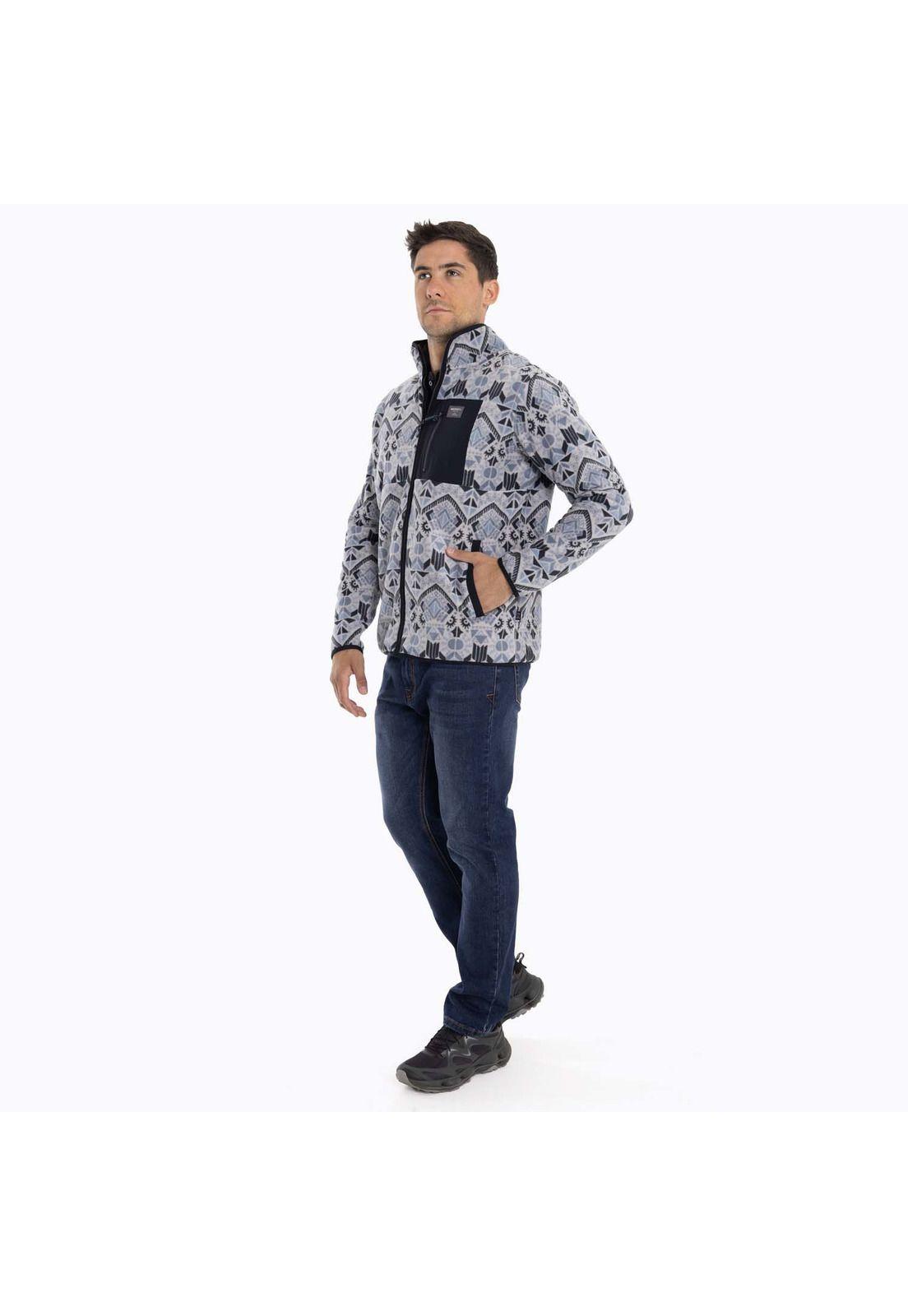 Polar Hombre San Lorenz Microflee Azul claro Merrell-6