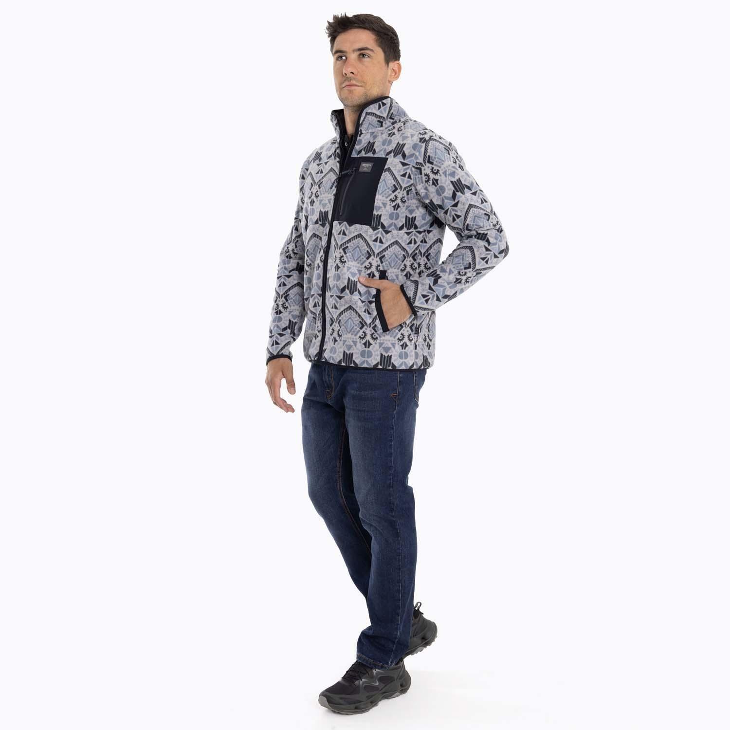 Polar Hombre San Lorenz Microflee Azul claro Merrell-6
