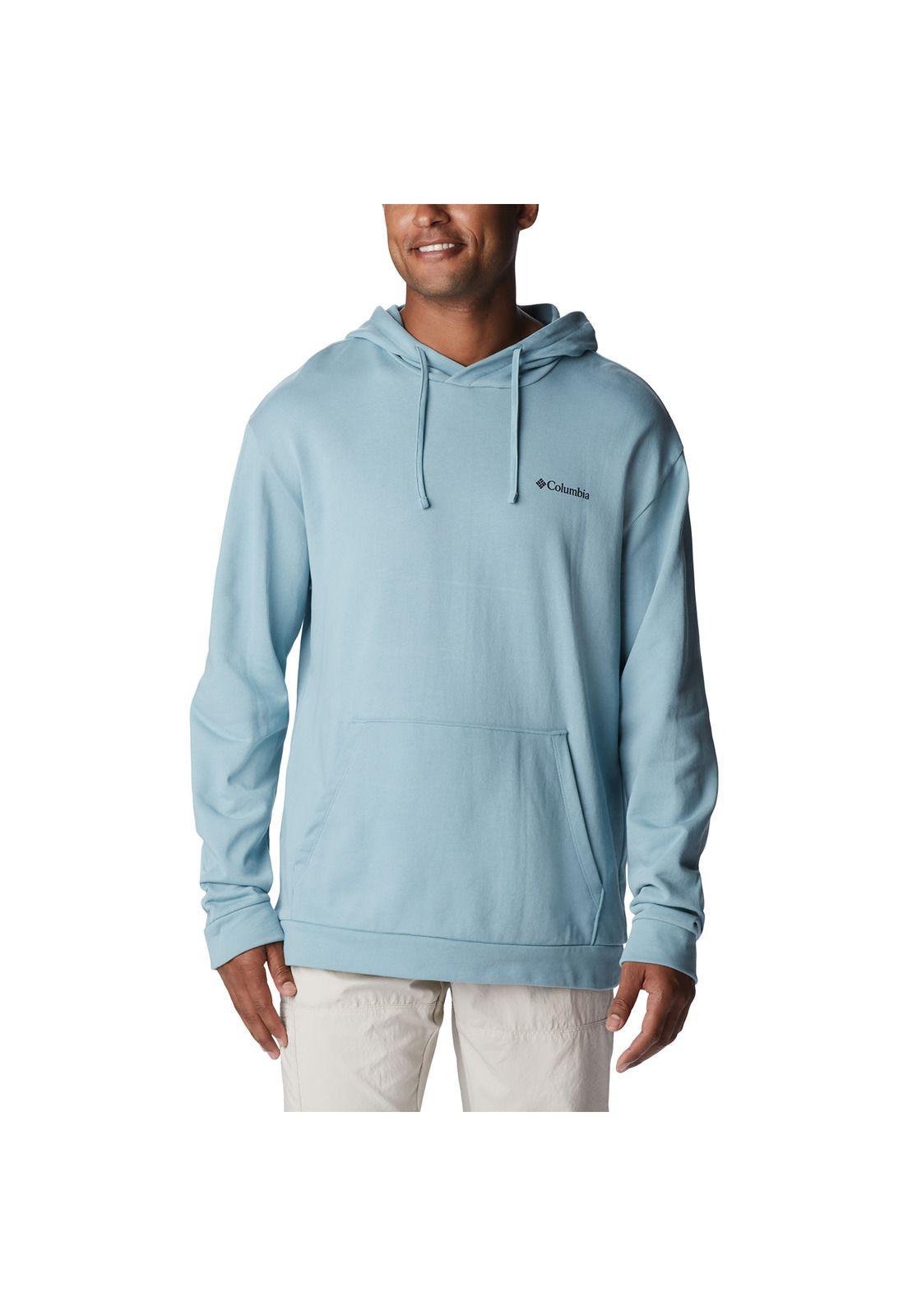 Polerón Break It Down Hoodie Celeste Hombre-0
