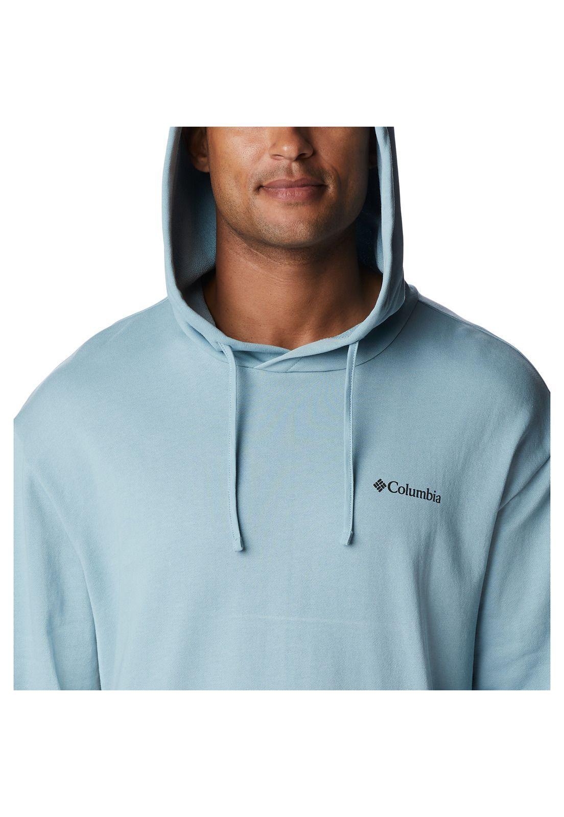 Polerón Break It Down Hoodie Celeste Hombre-1
