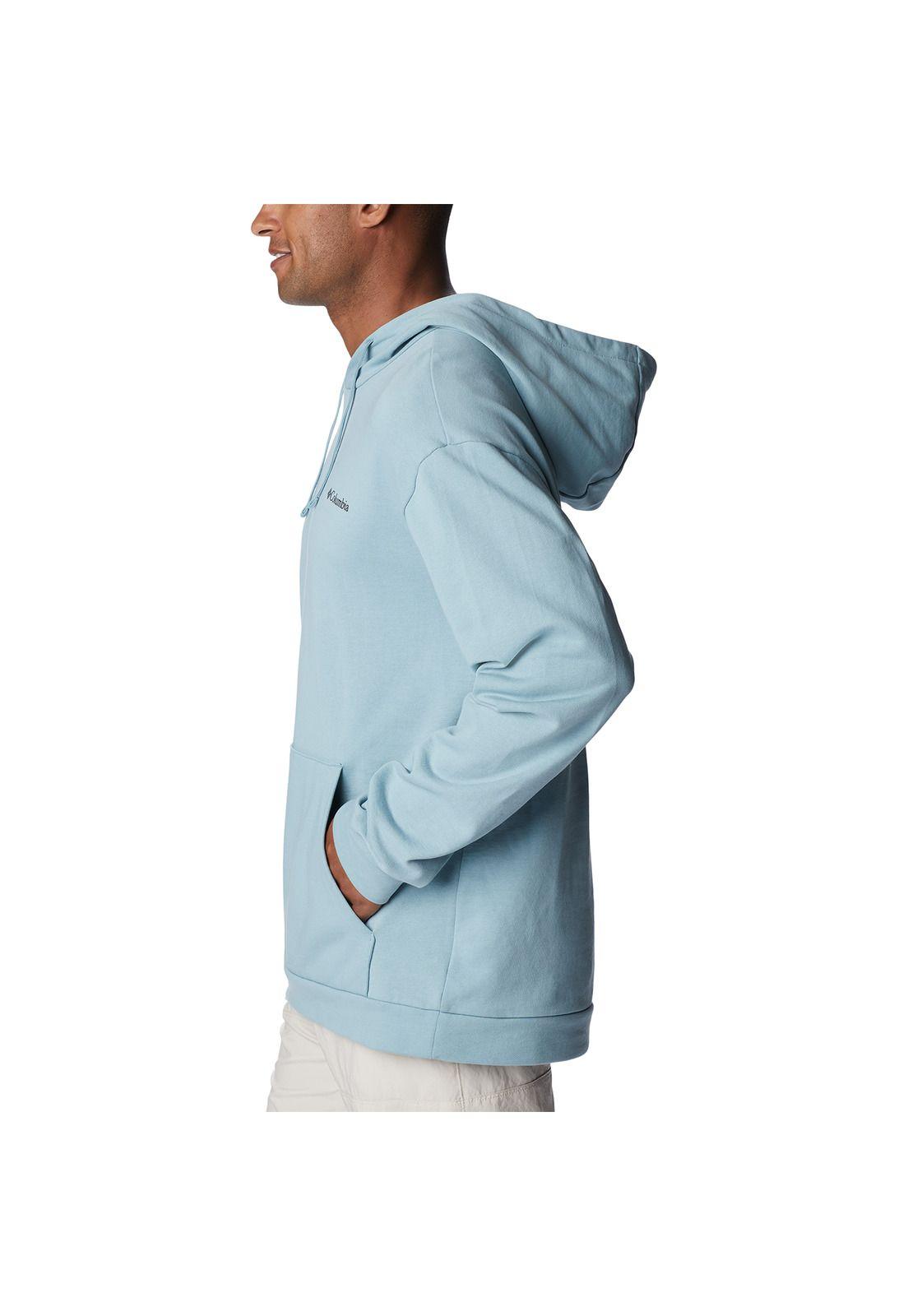 Polerón Break It Down Hoodie Celeste Hombre-4