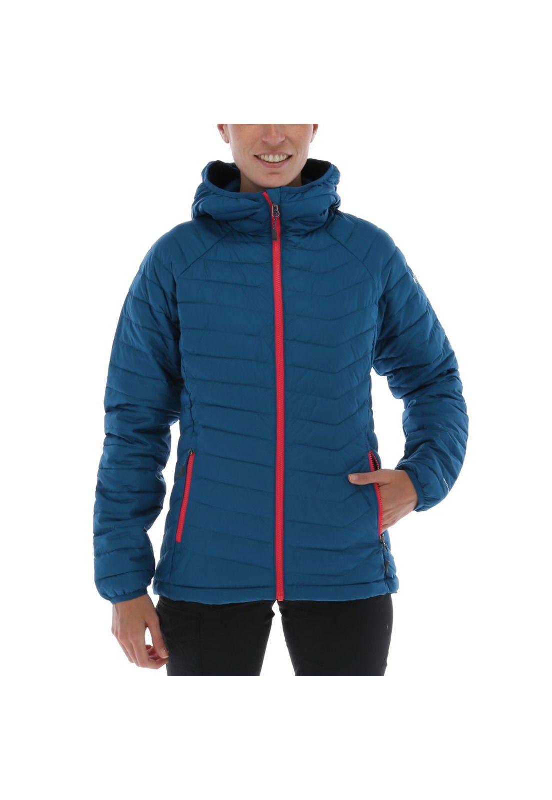 Parka Mujer Powder Lite Hooded Azul-0