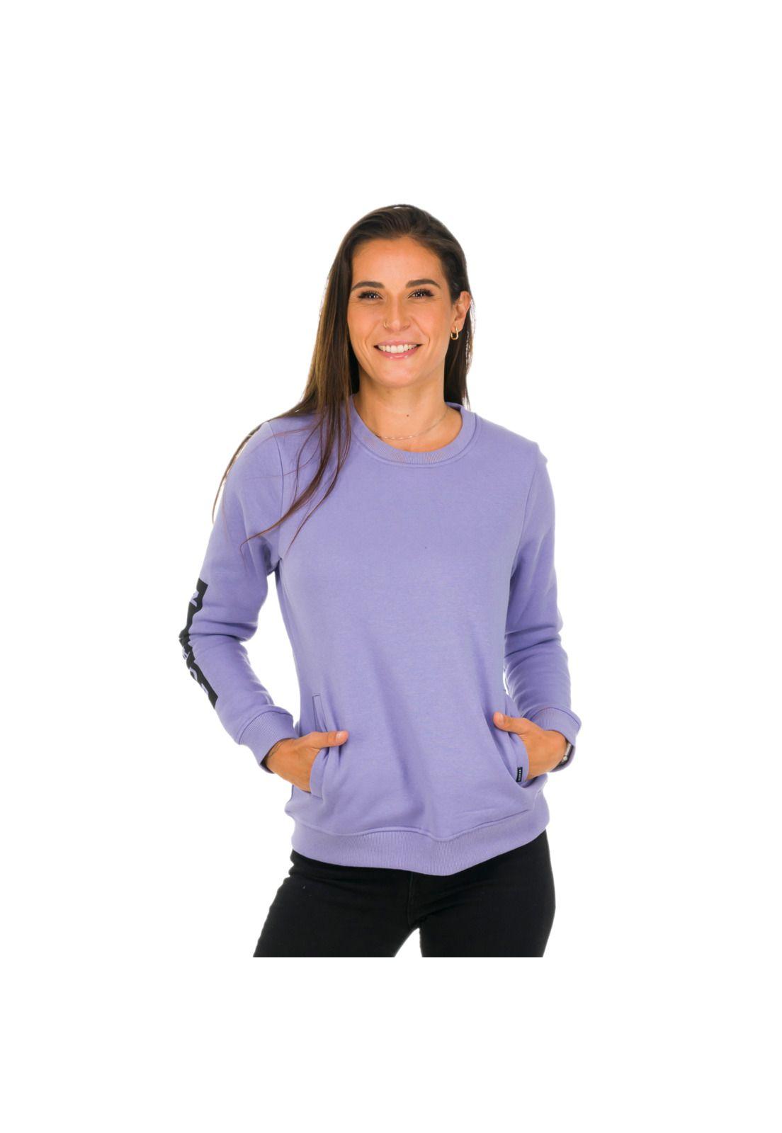 Polerón Mujer Elite III W Lila -0