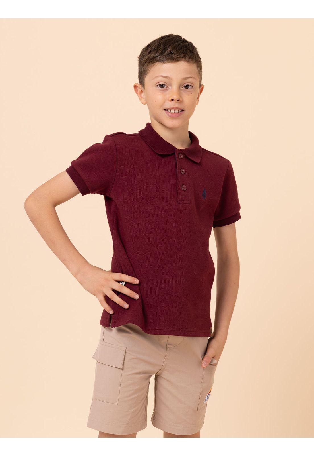 Polera Niño Unkel Burdeo-4