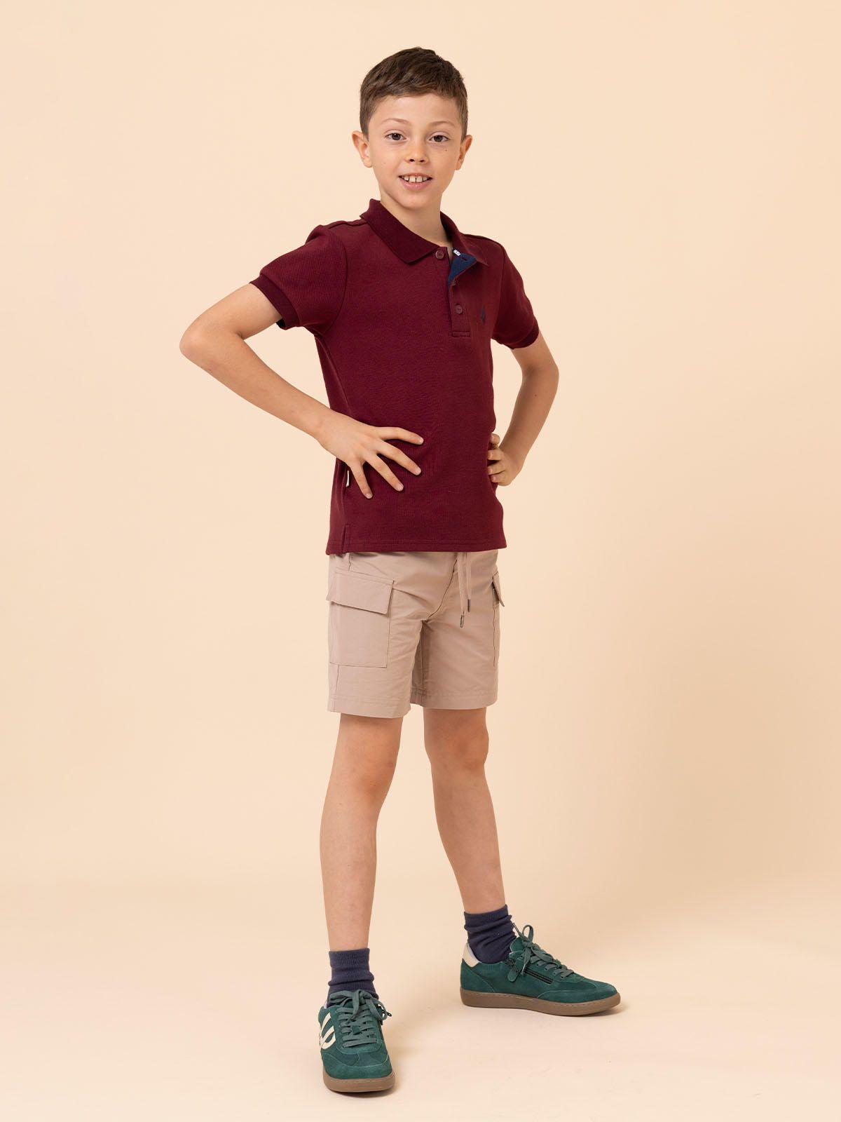 Polera Niño Unkel Burdeo-3