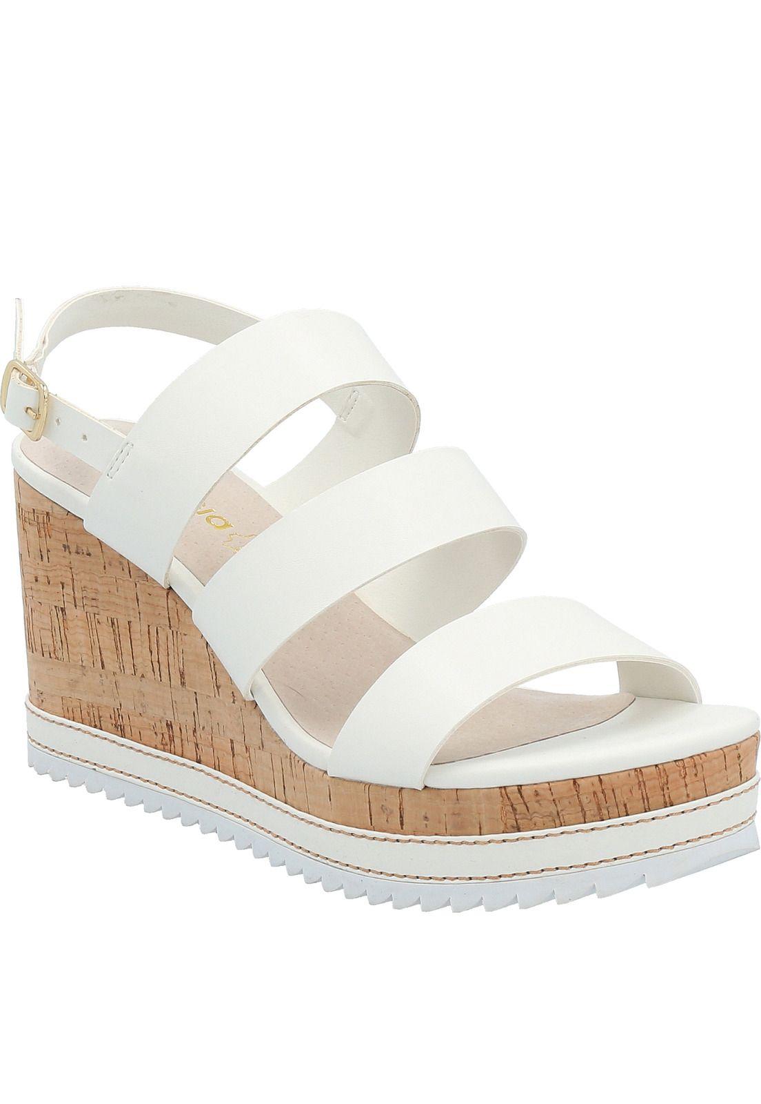 Sandalia Mujer Gertrud Blanco-0