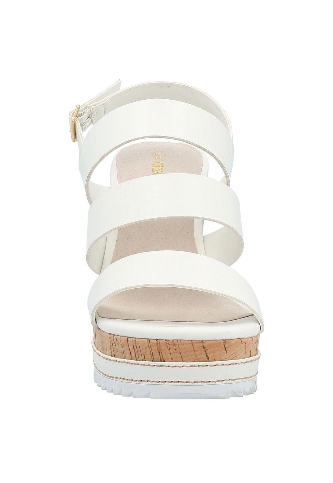 Sandalia Mujer Gertrud Blanco-2