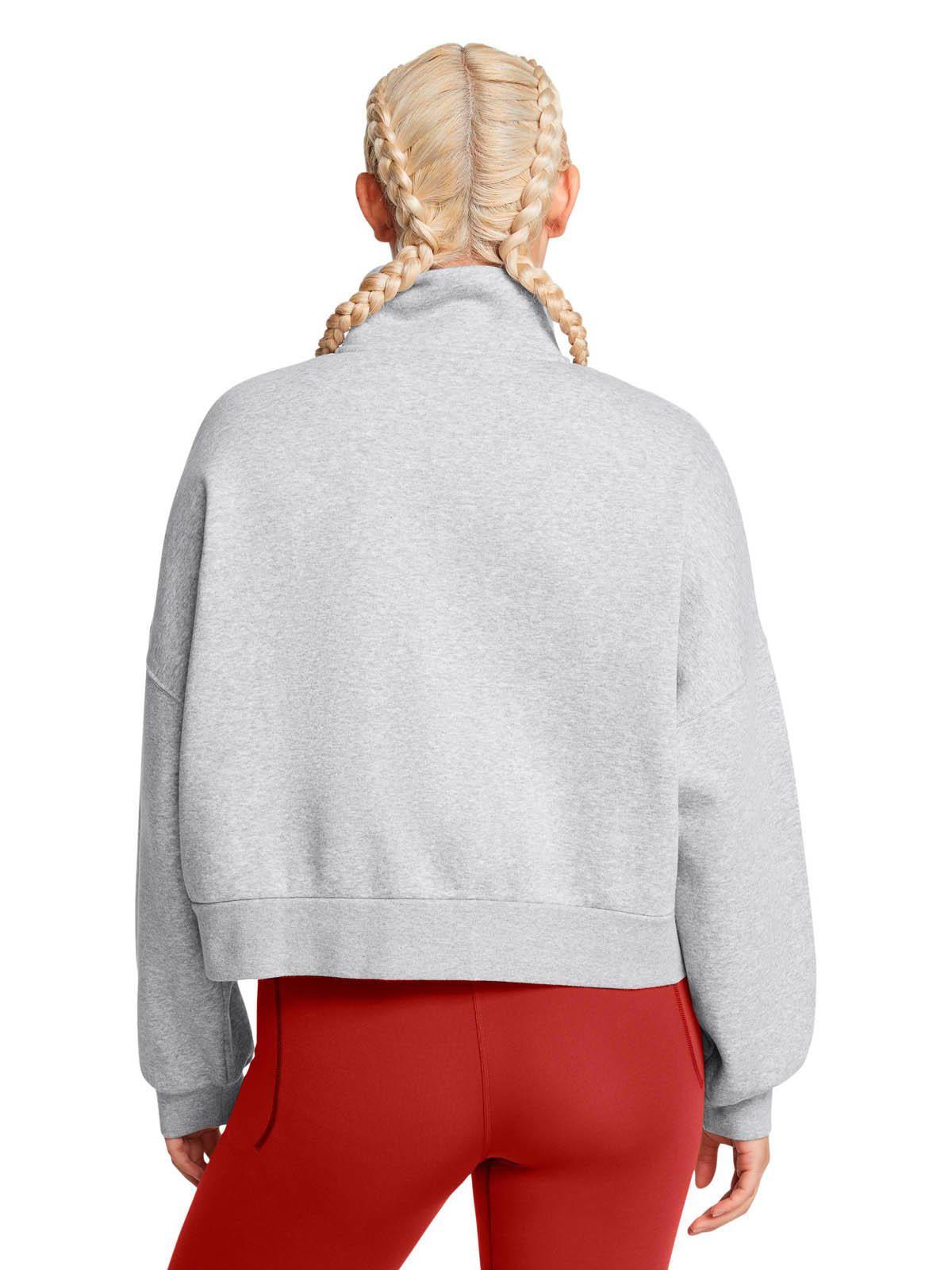 Polerón Lifestyle  mujer Icon Fleece OS gris -4