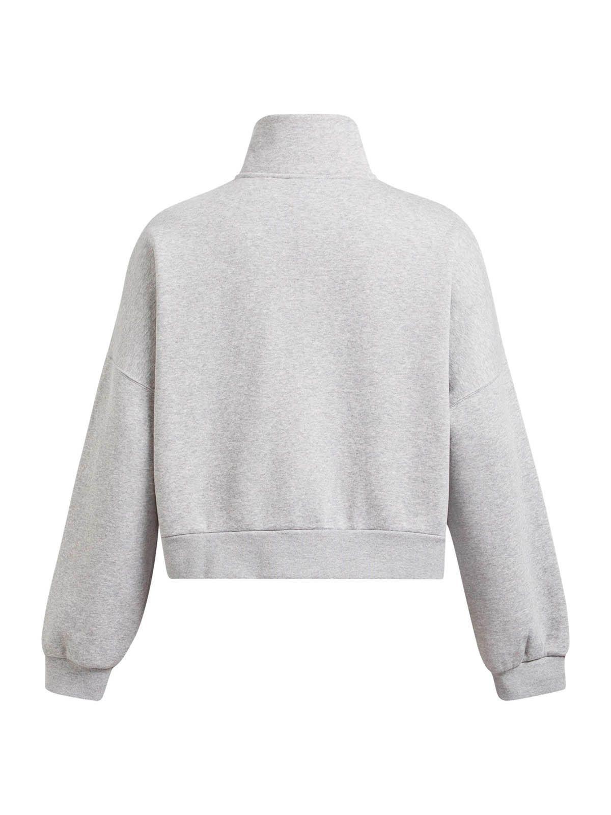 Polerón Lifestyle  mujer Icon Fleece OS gris -1