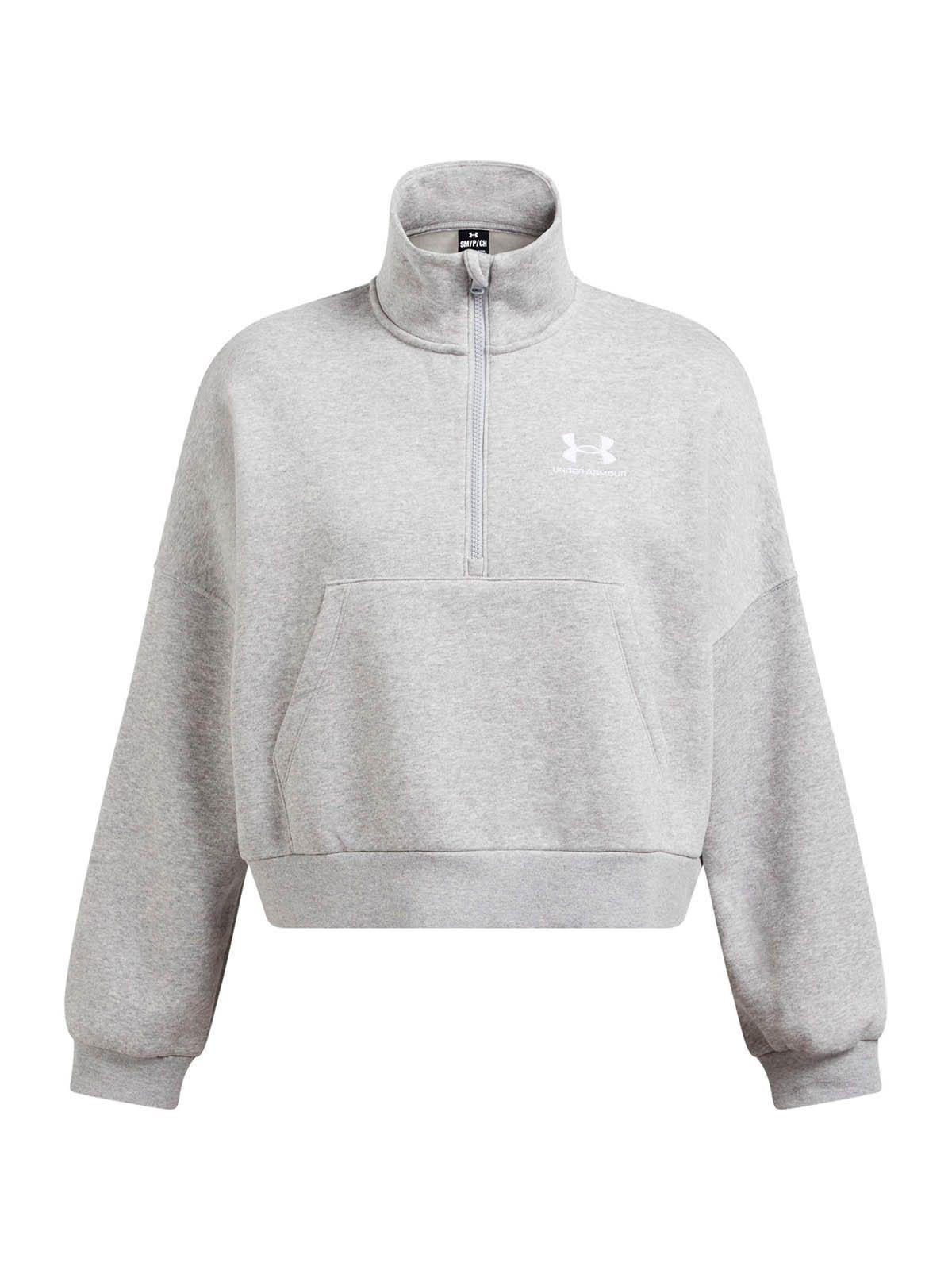 Polerón Lifestyle  mujer Icon Fleece OS gris -0