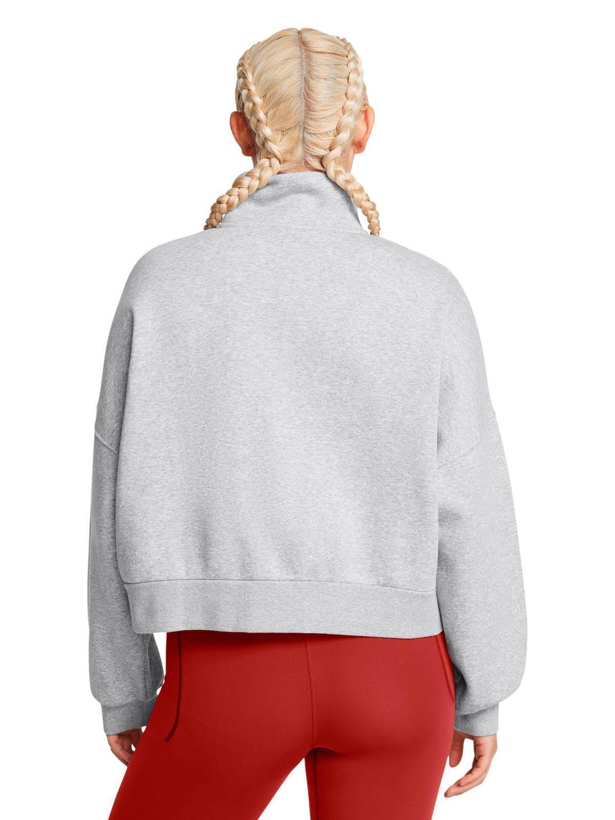 Polerón Lifestyle  mujer Icon Fleece OS gris -4