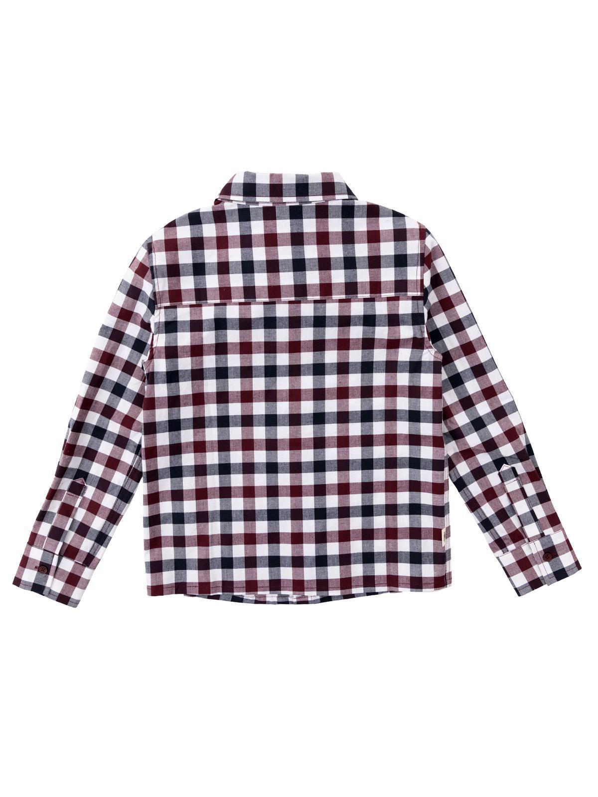 Camisa Manga Larga Collie Niño Rojo-5
