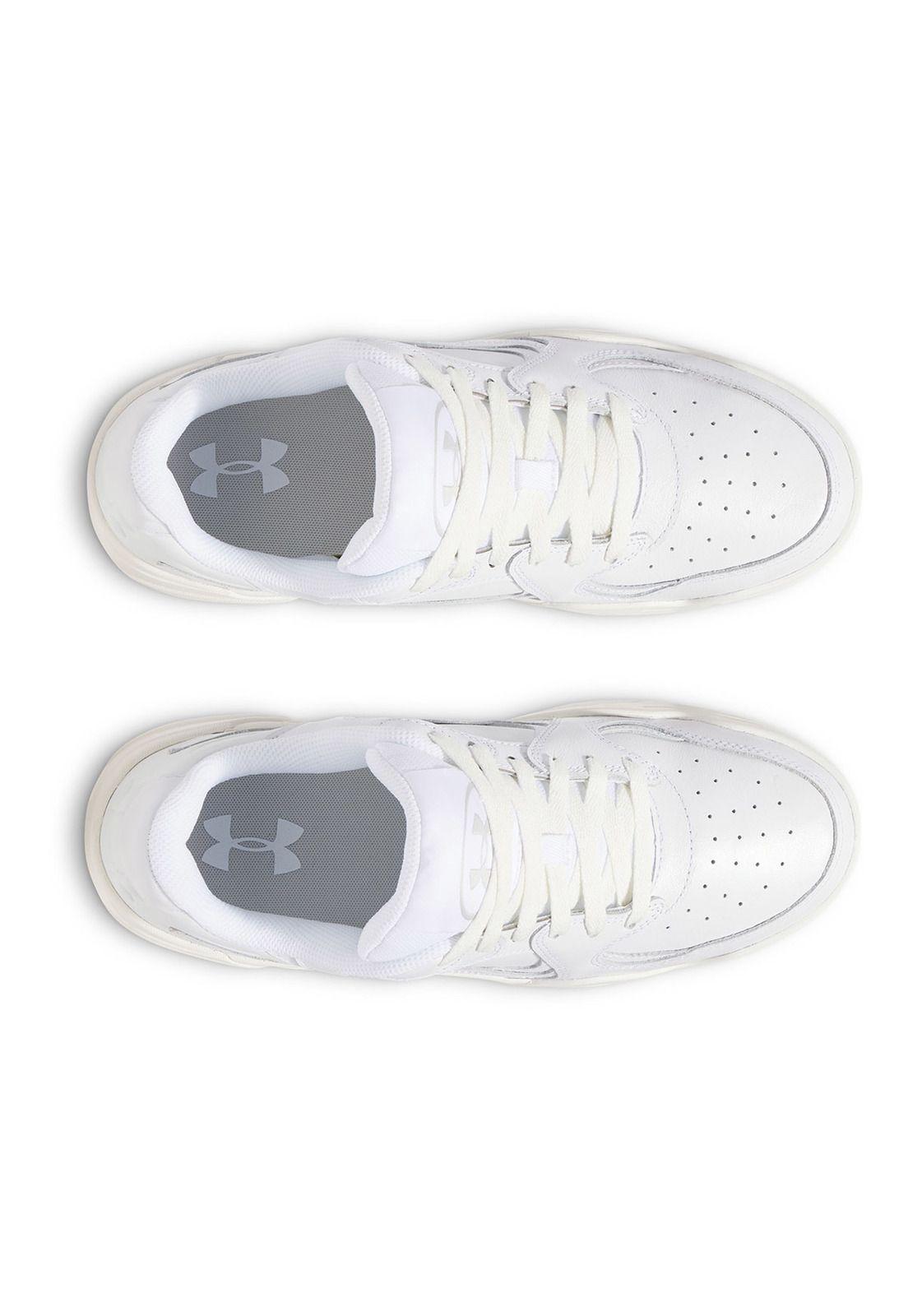 Zapatillas Unisex Ua Court Anatomix Blanco-4