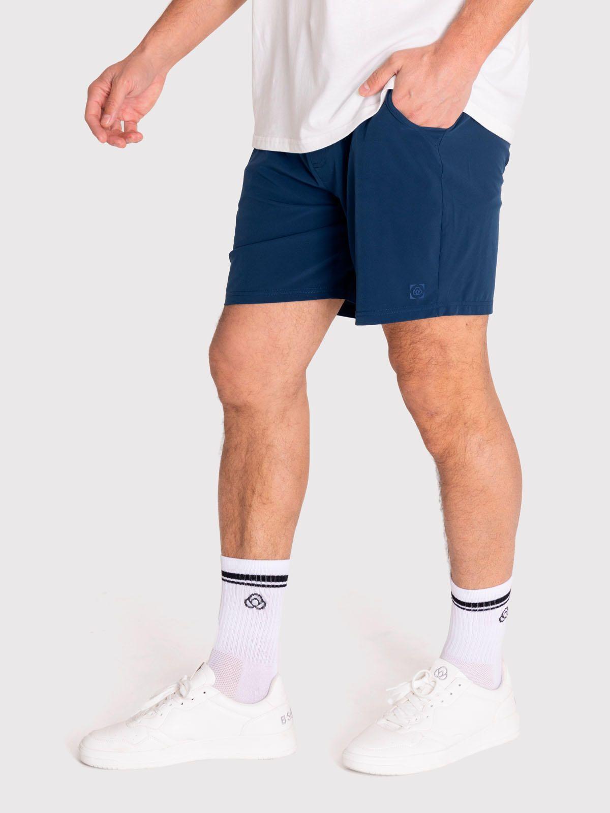 Short deportivo Hombre Training Azul-2