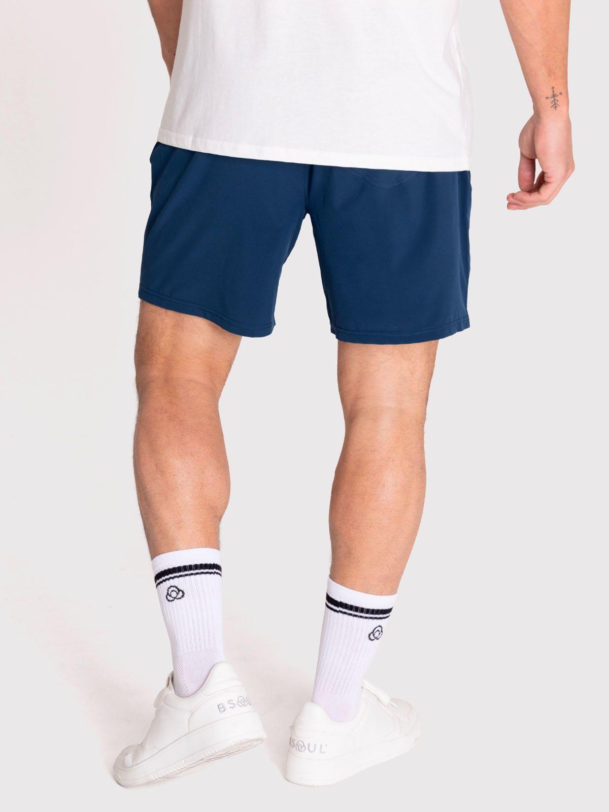 Short deportivo Hombre Training Azul-3